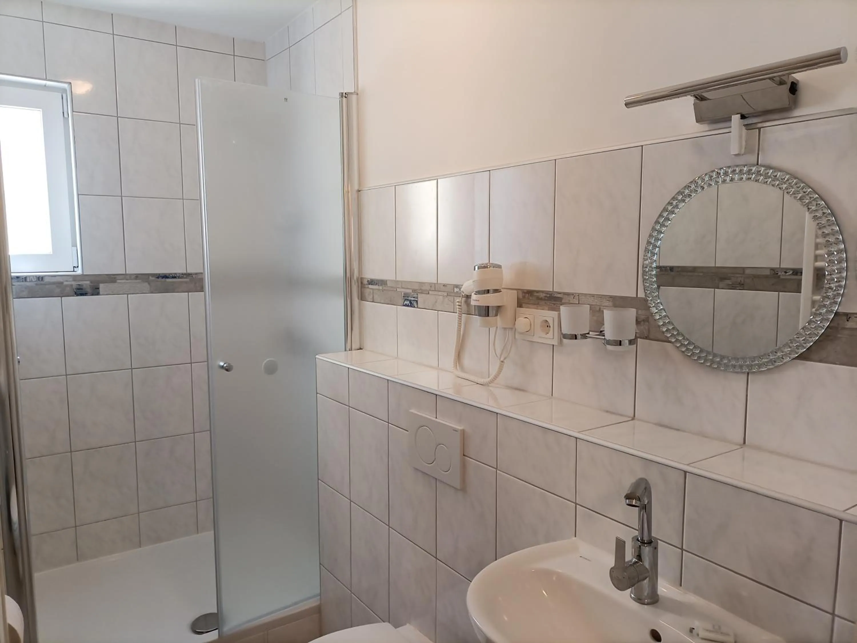 Bathroom in Hotel An der Karlstadt