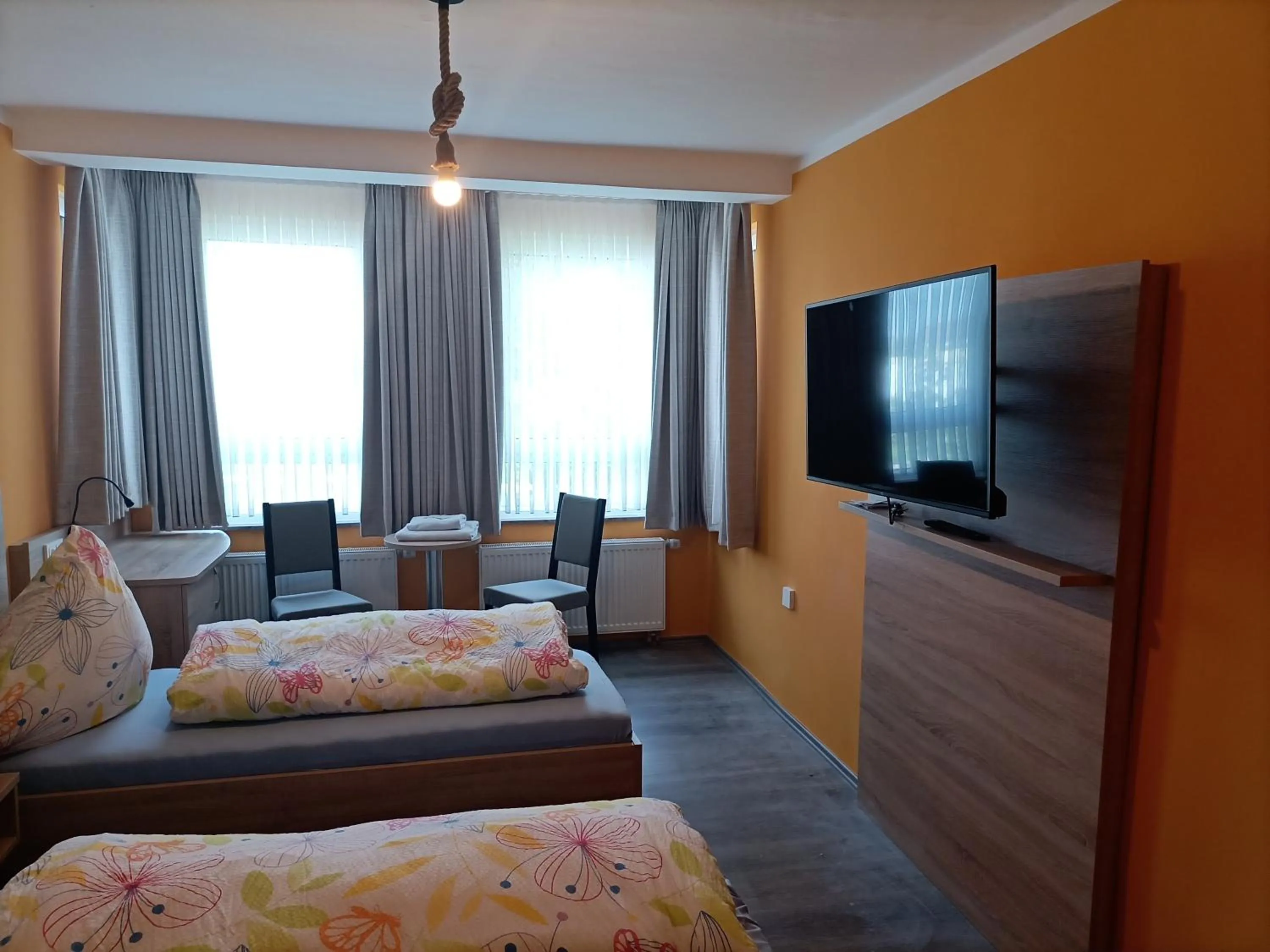 Bed in Hotel An der Karlstadt