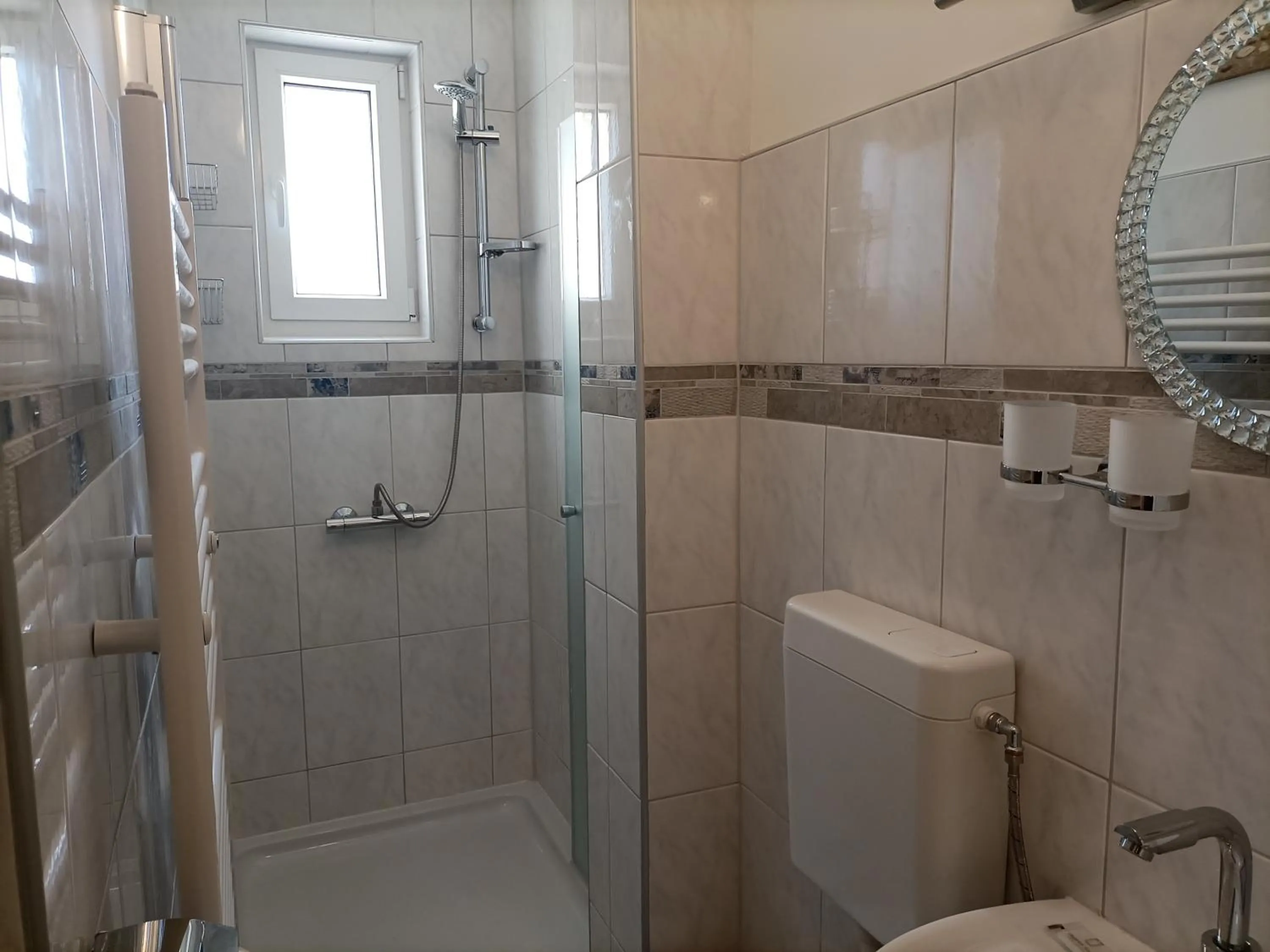 Bathroom in Hotel An der Karlstadt