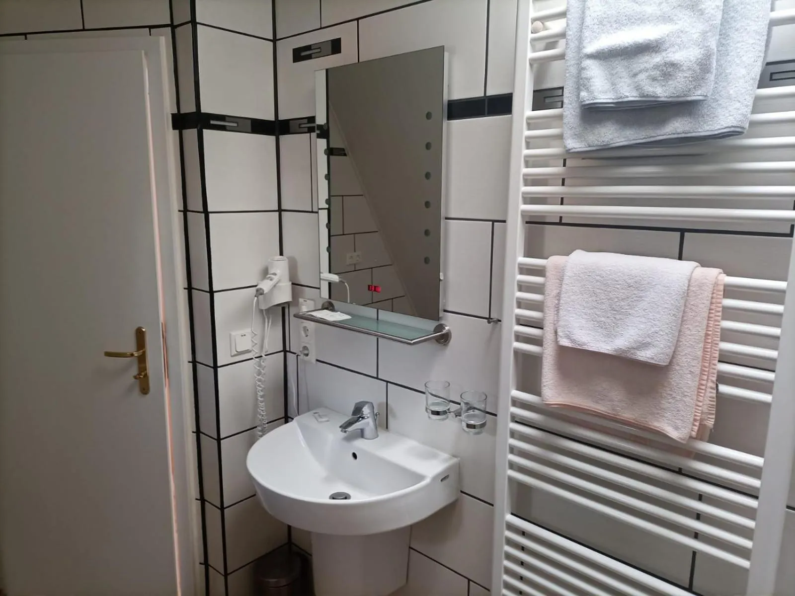 Bathroom in Hotel An der Karlstadt