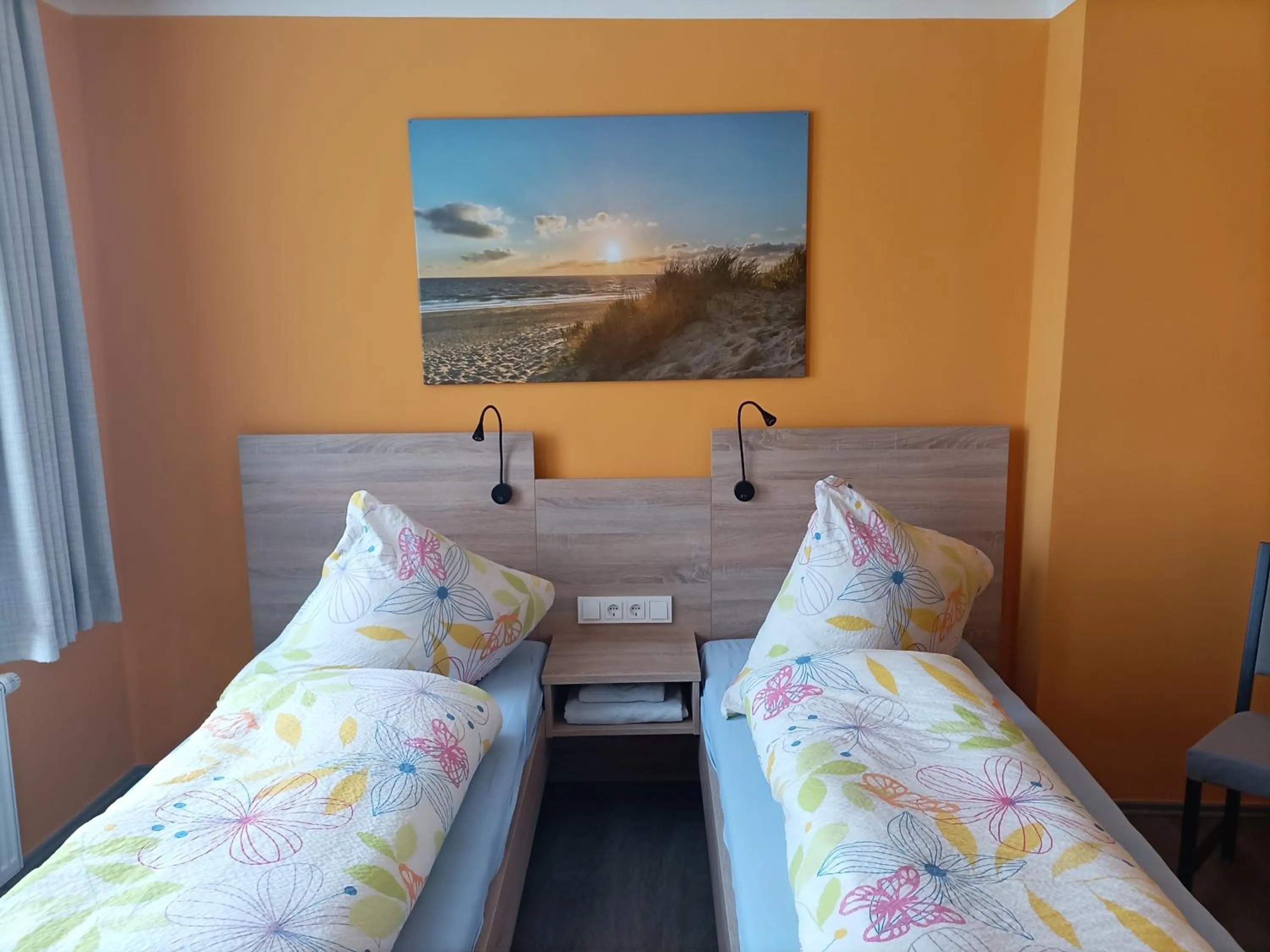 Bed in Hotel An der Karlstadt