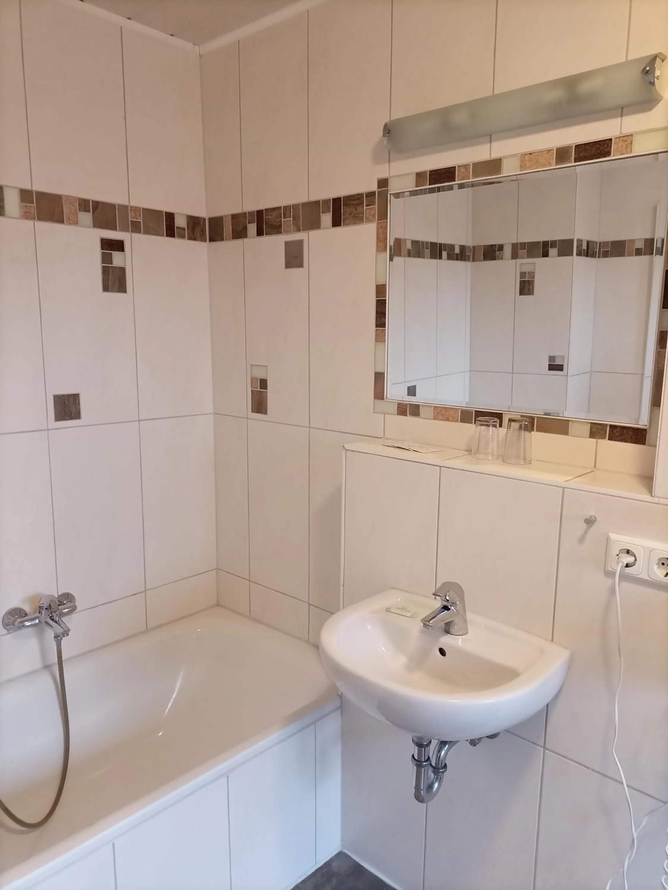 Bathroom in Hotel An der Karlstadt