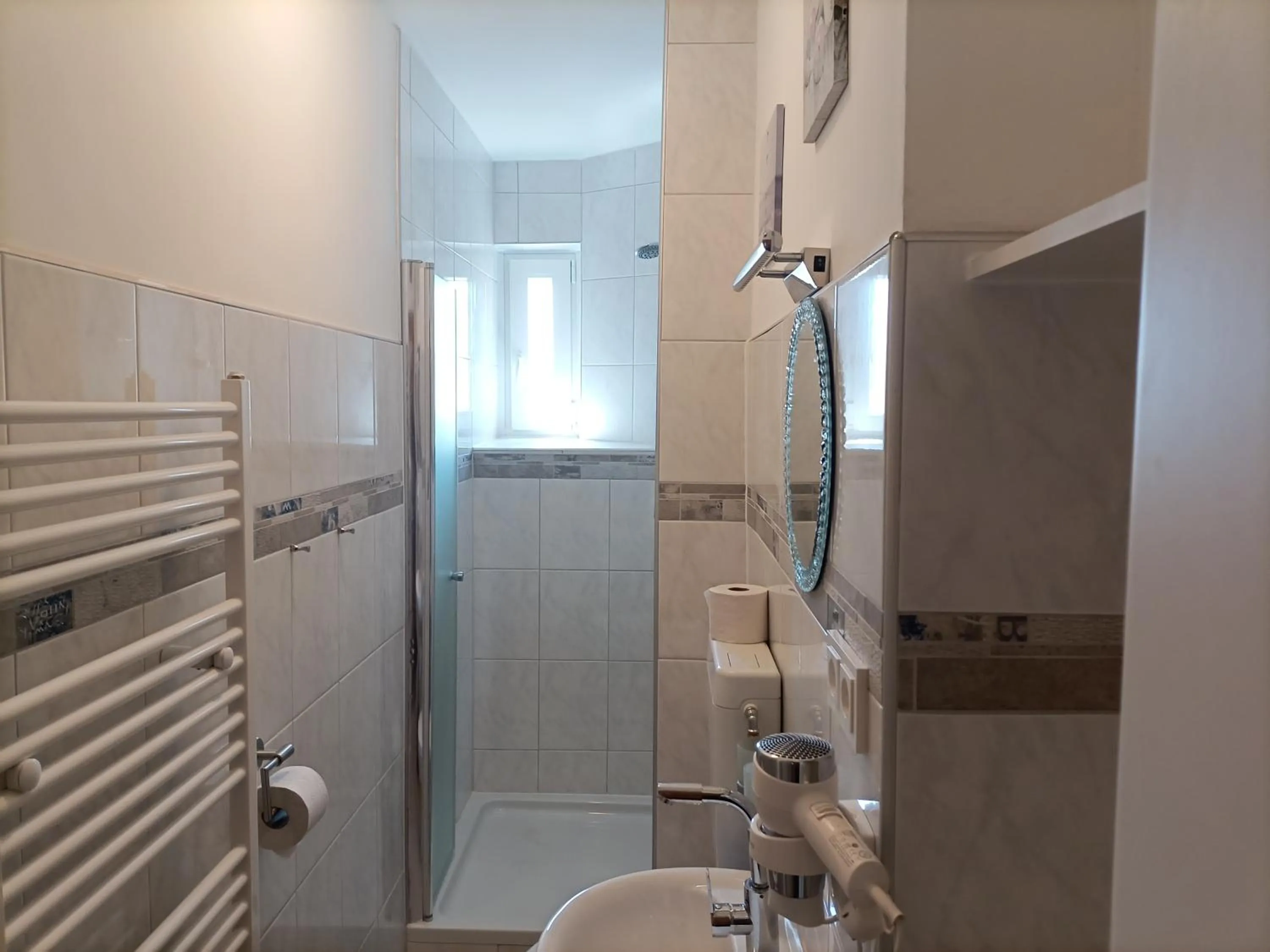 Bathroom in Hotel An der Karlstadt