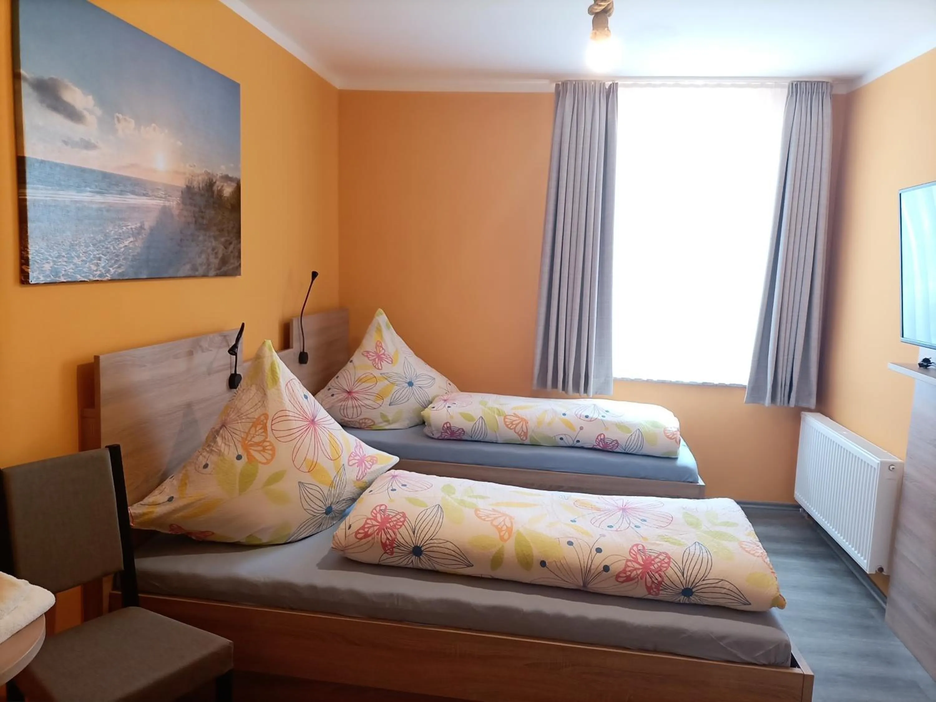 Bed in Hotel An der Karlstadt