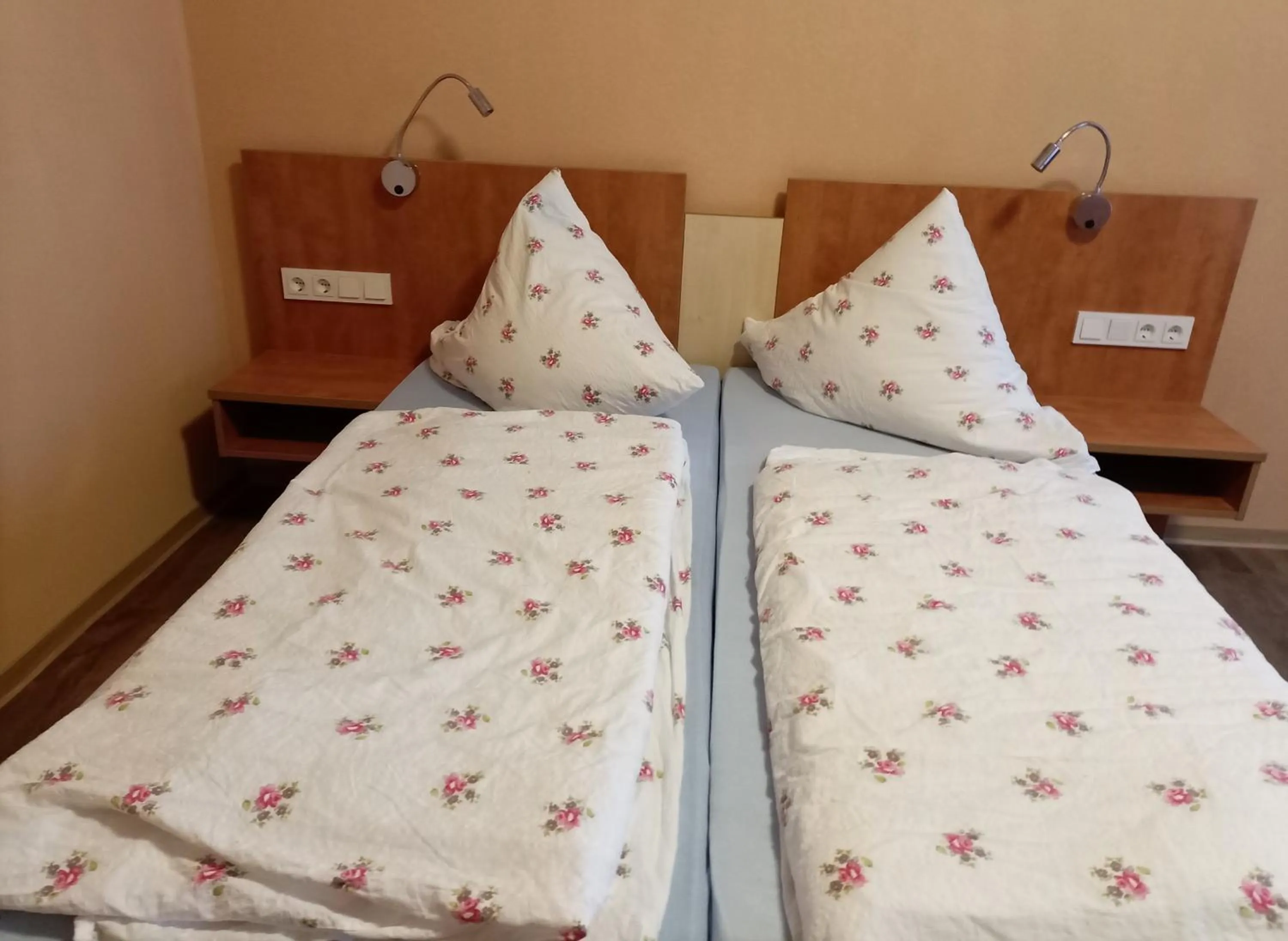 Bed in Hotel An der Karlstadt