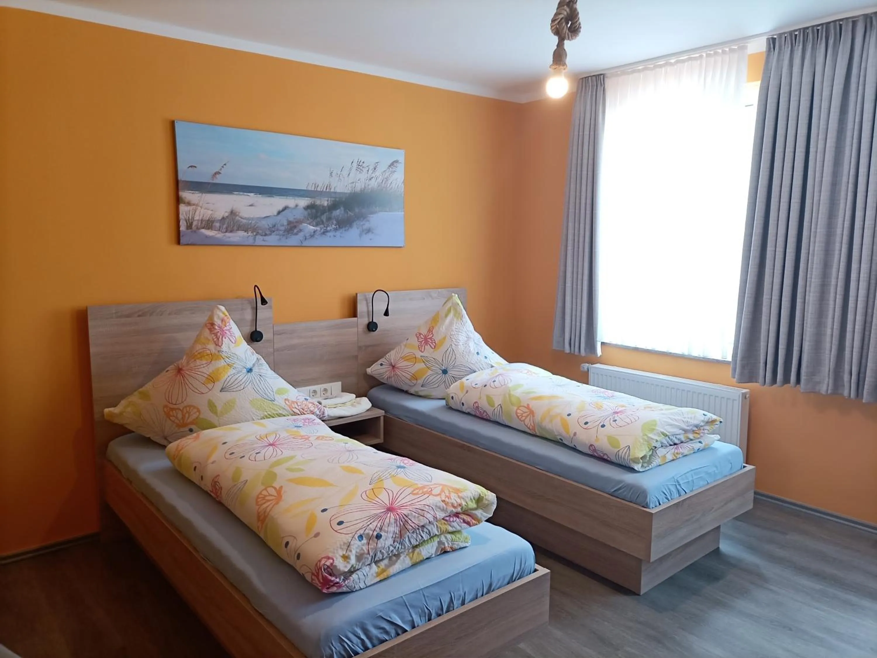 Bed in Hotel An der Karlstadt