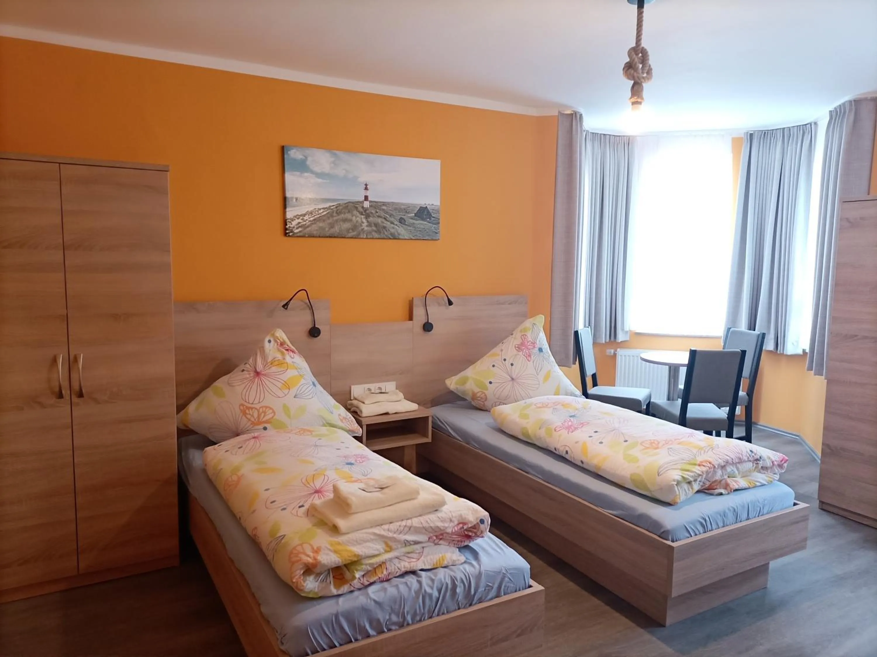 Bed in Hotel An der Karlstadt