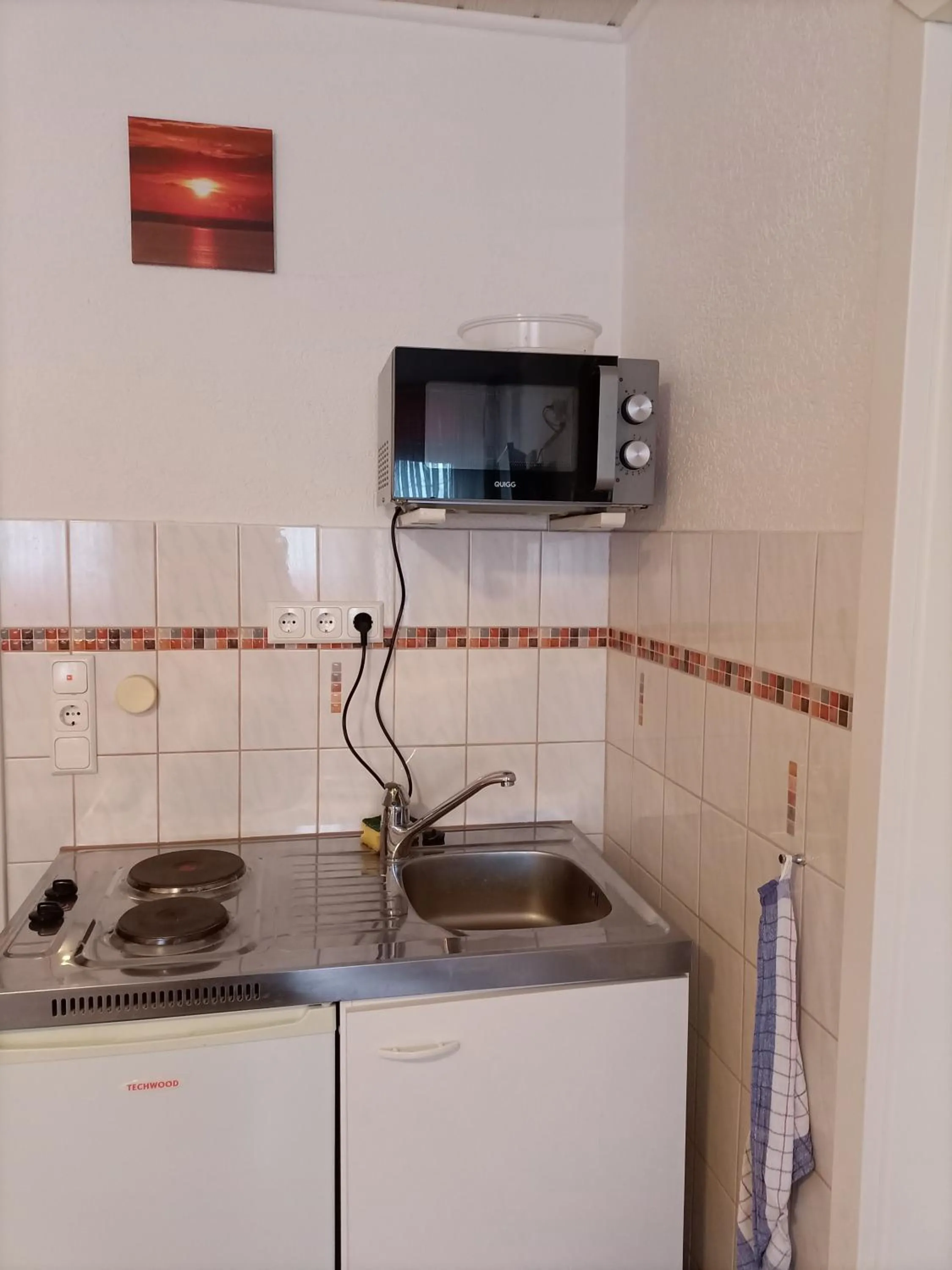 Coffee/tea facilities in Hotel An der Karlstadt