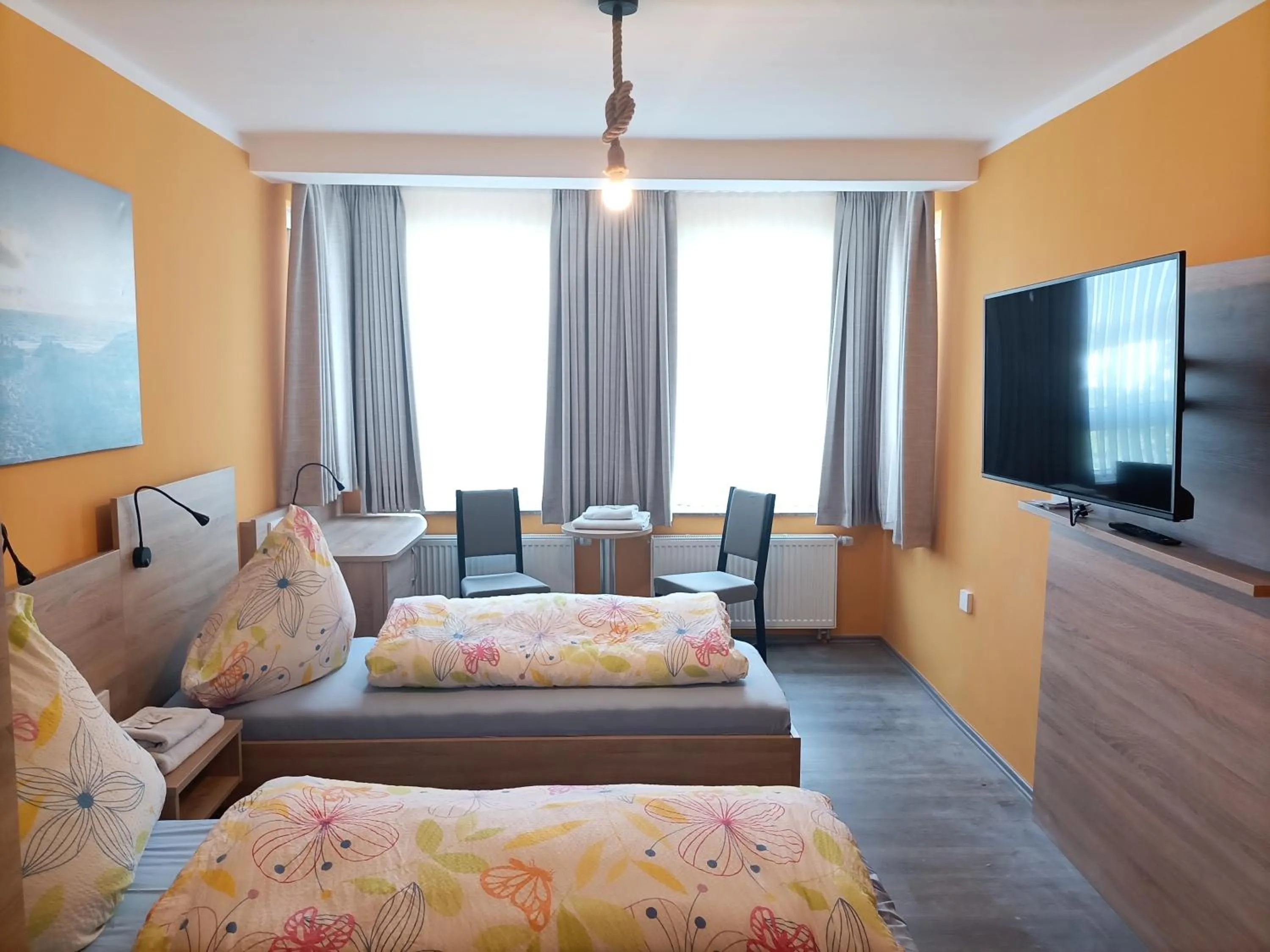 Bed in Hotel An der Karlstadt