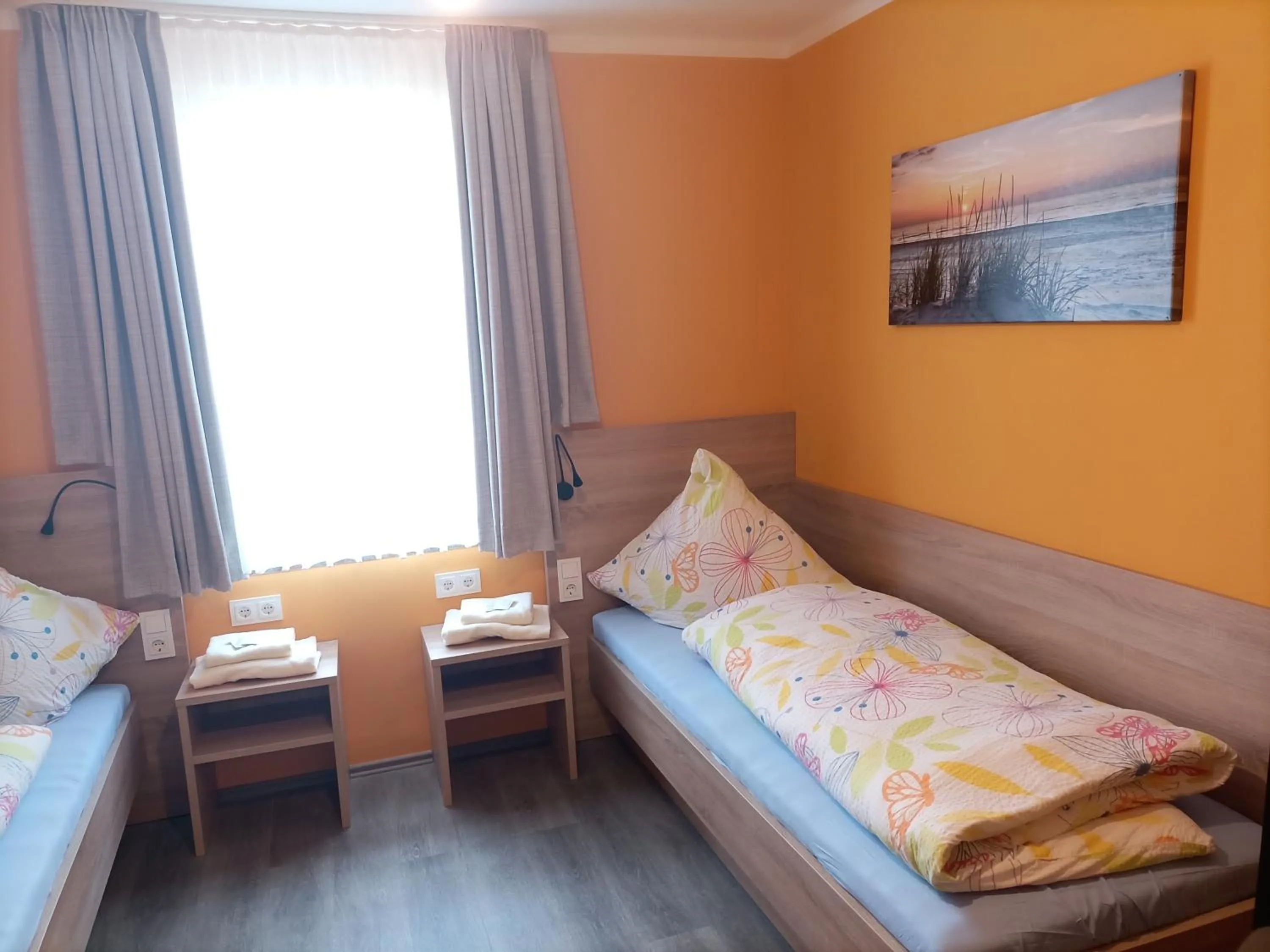 Bed in Hotel An der Karlstadt