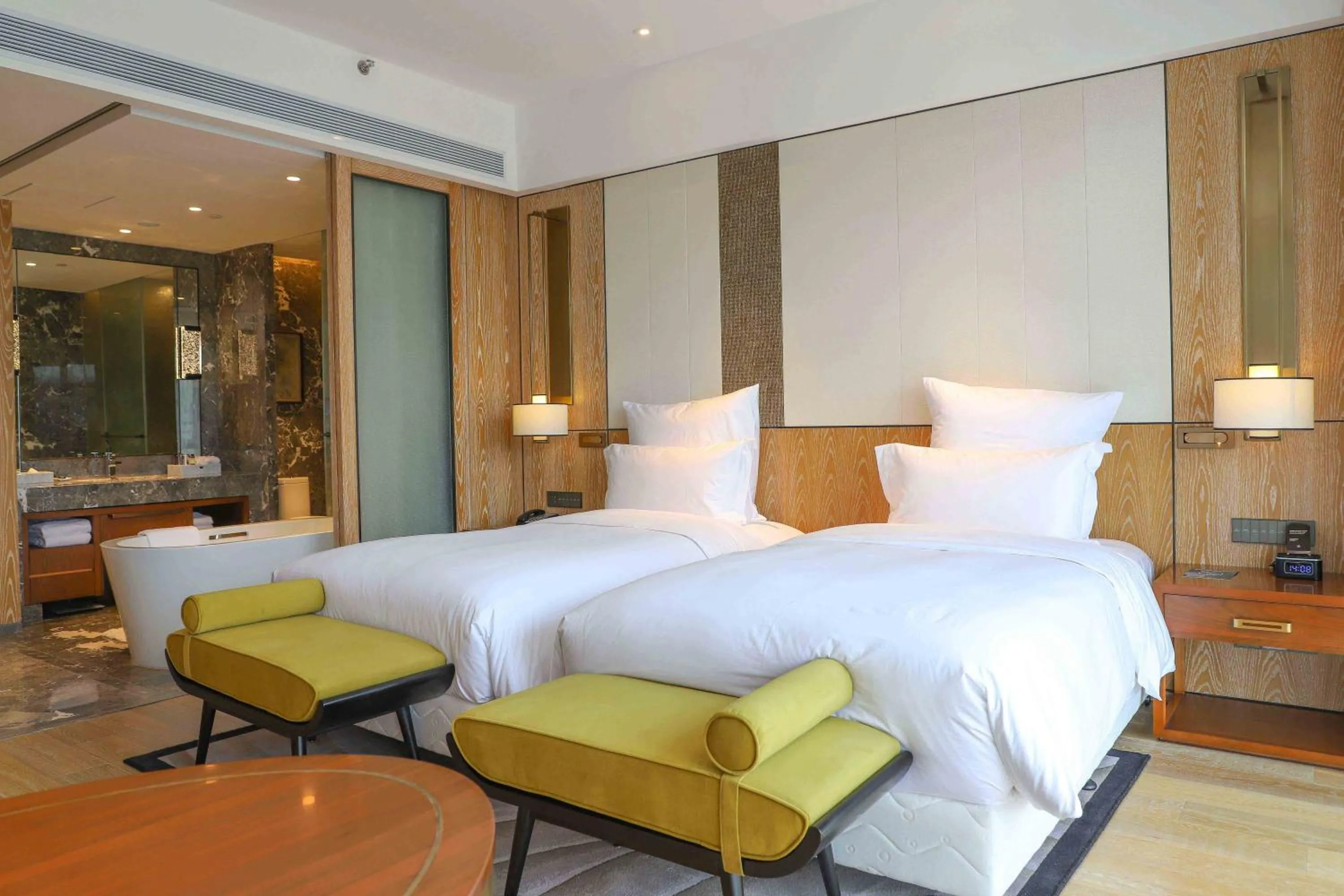 Bed in Pullman Changbaishan Resort