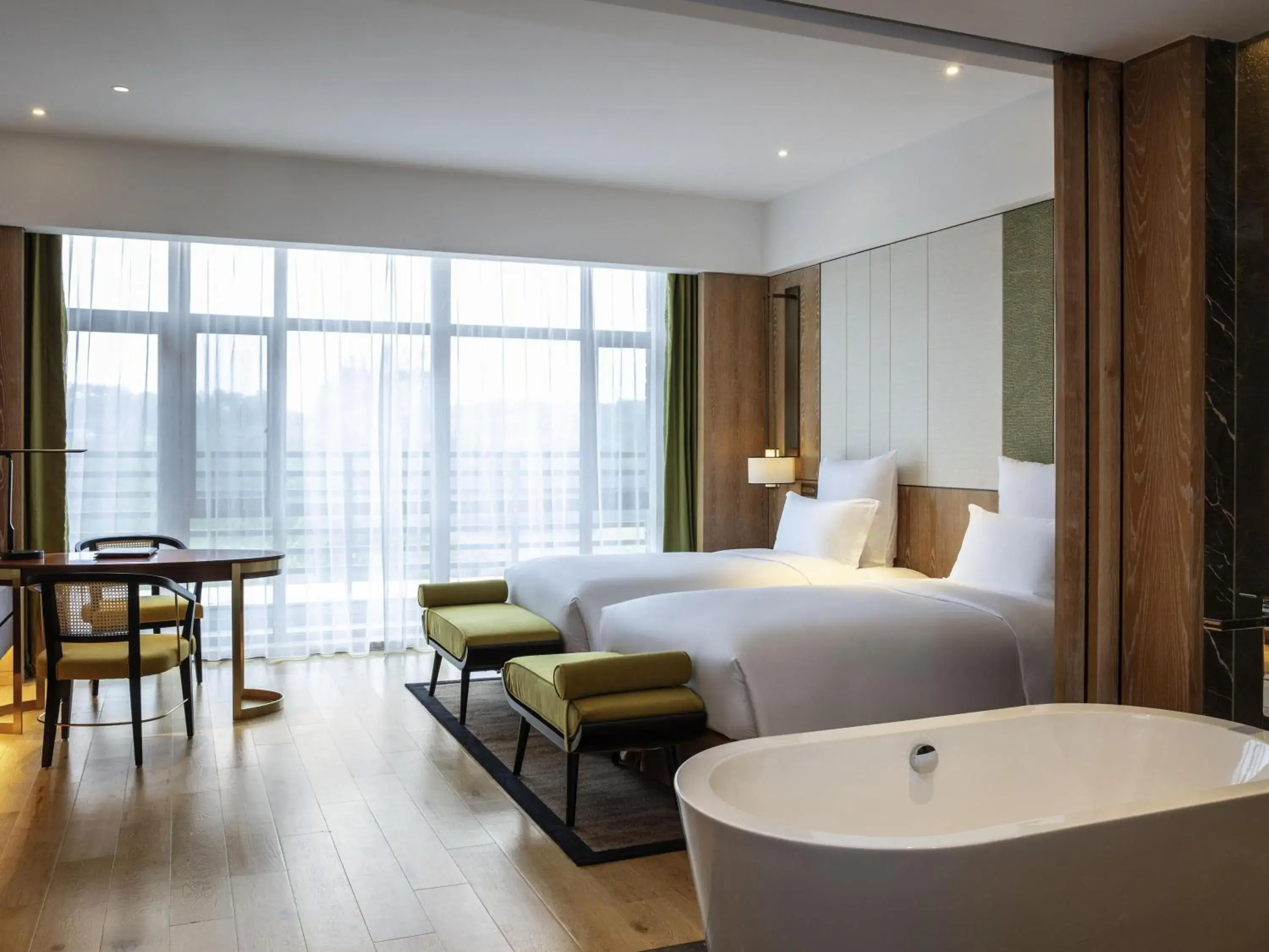 Bedroom, Bed in Pullman Changbaishan Resort Bedroom, Bed in Pullman Changbaishan Resort