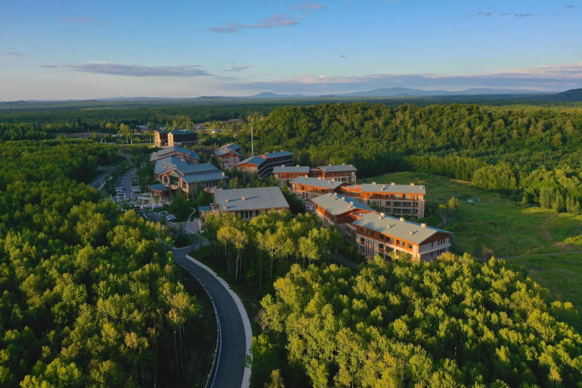 Bird's eye view in Pullman Changbaishan Resort