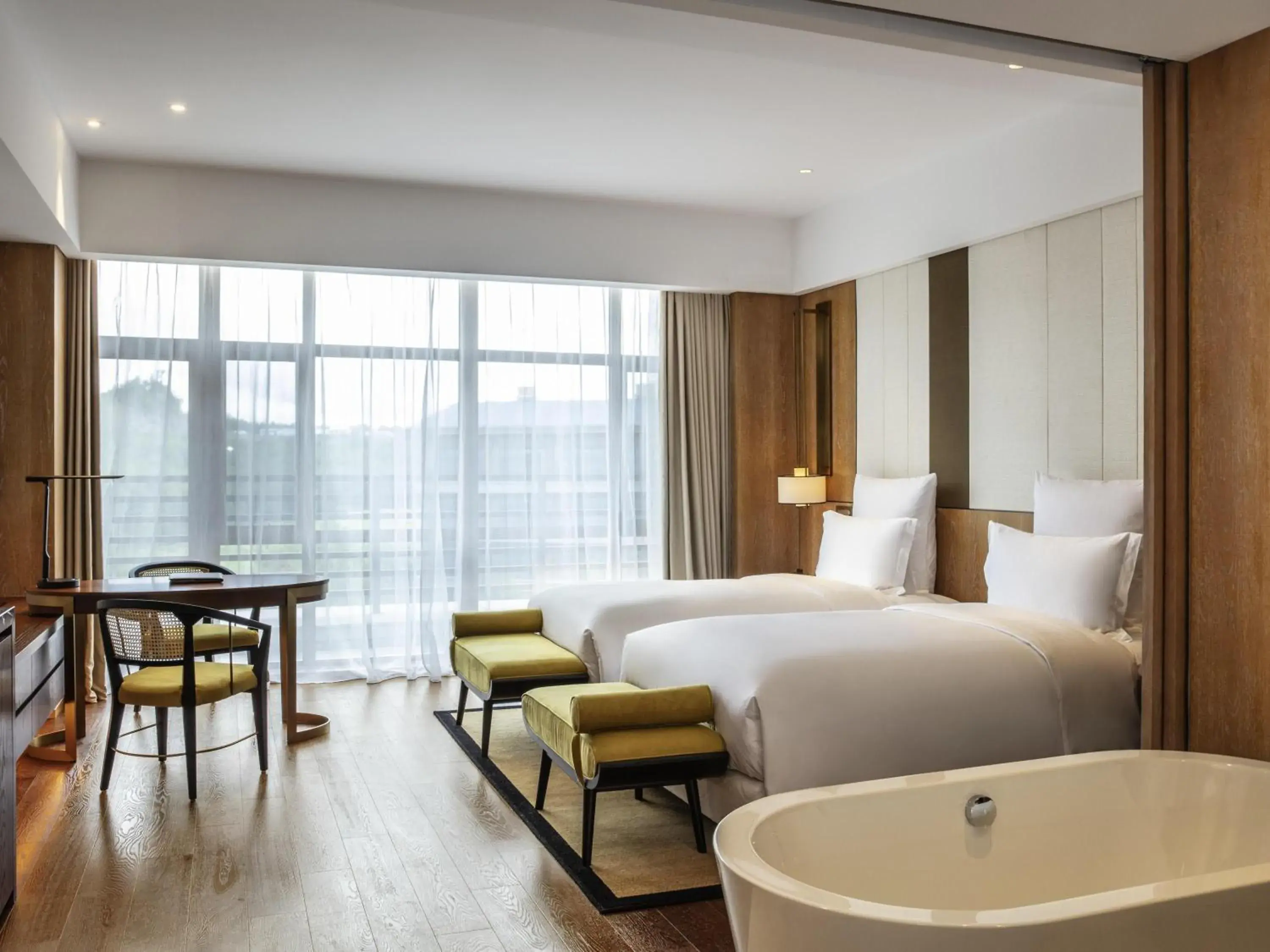 Bedroom, Bed in Pullman Changbaishan Resort Bedroom, Bed in Pullman Changbaishan Resort