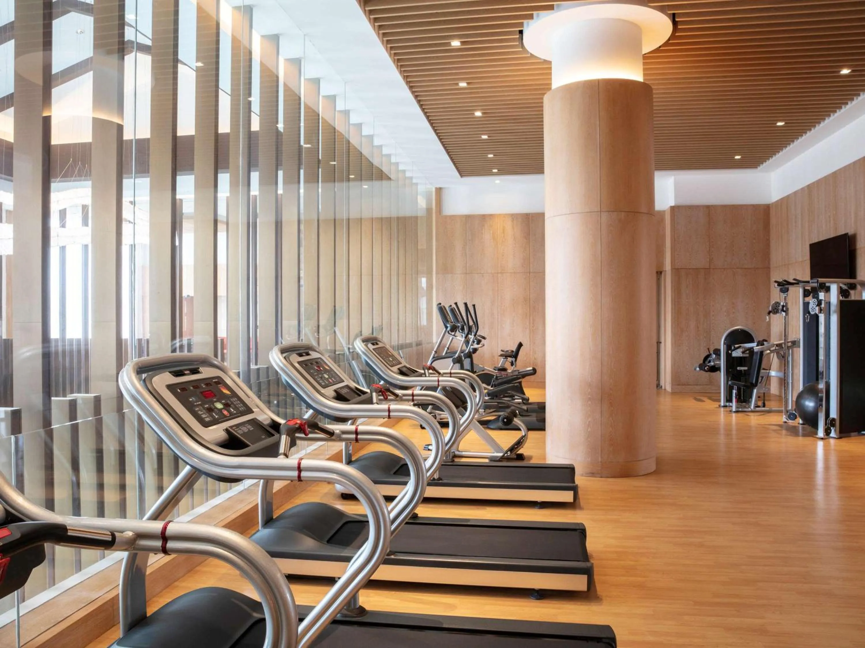 Fitness centre/facilities in Pullman Changbaishan Resort