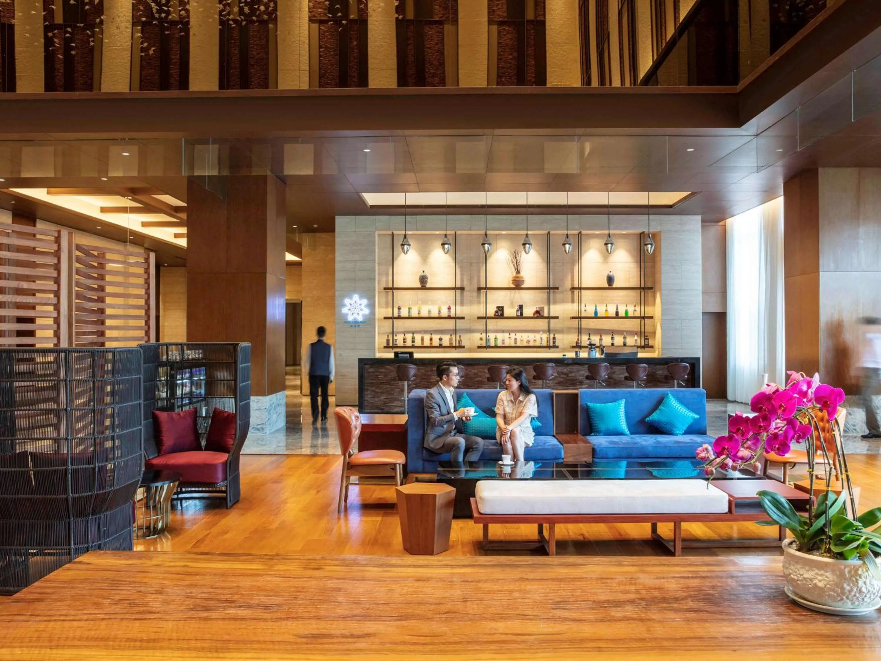 Lounge or bar in Pullman Changbaishan Resort