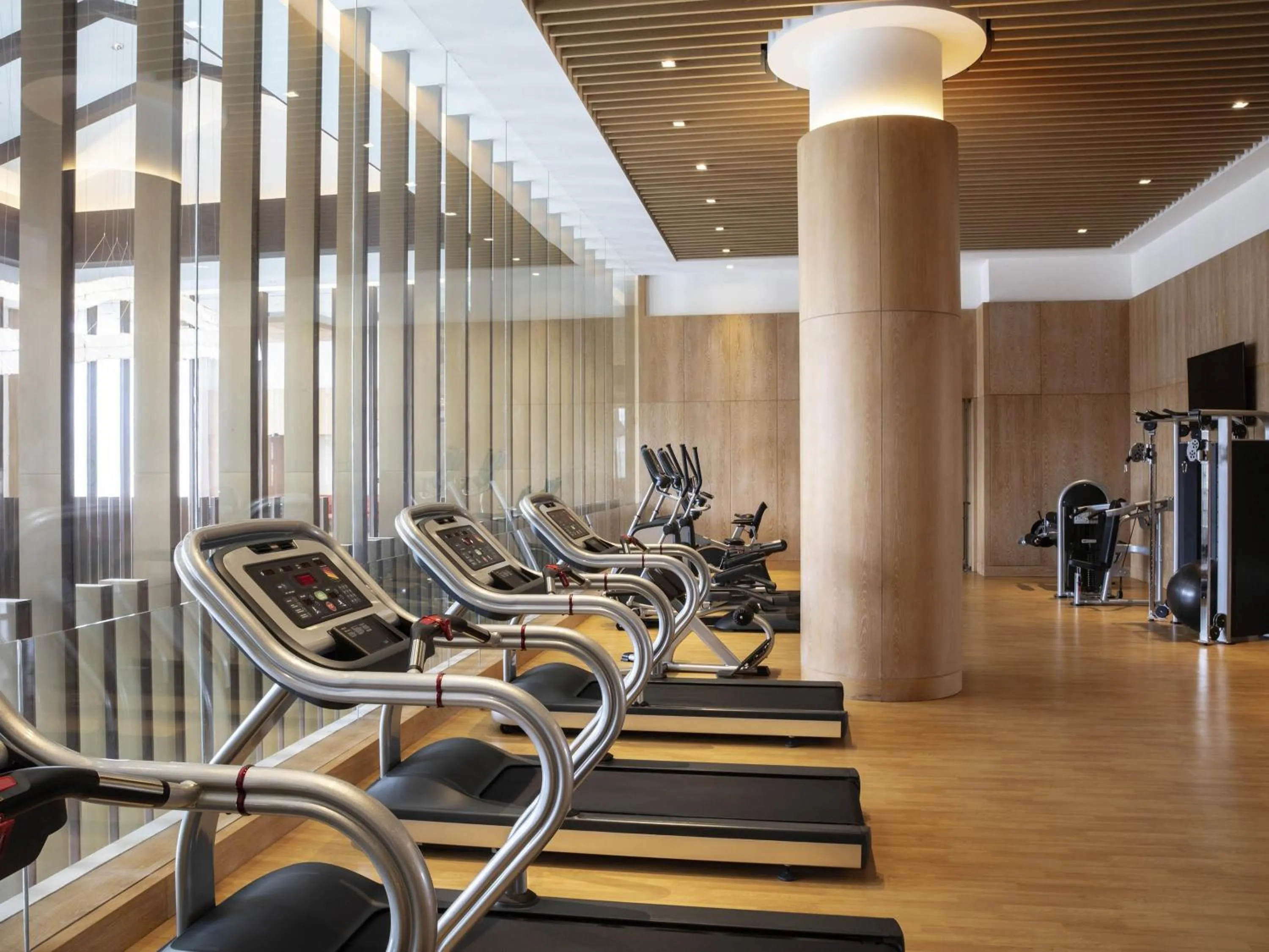 Fitness centre/facilities in Pullman Changbaishan Resort