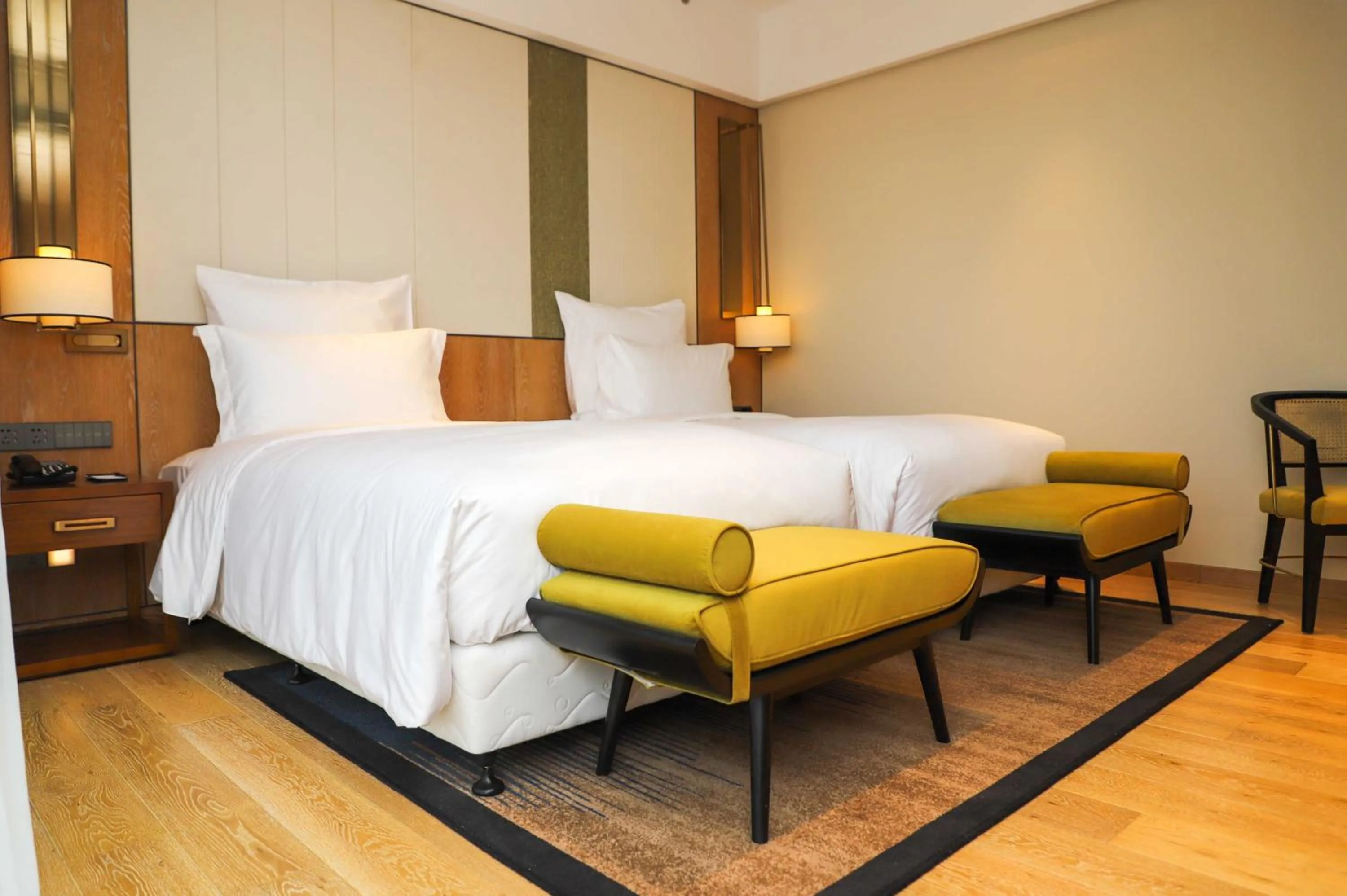 Bed in Pullman Changbaishan Resort