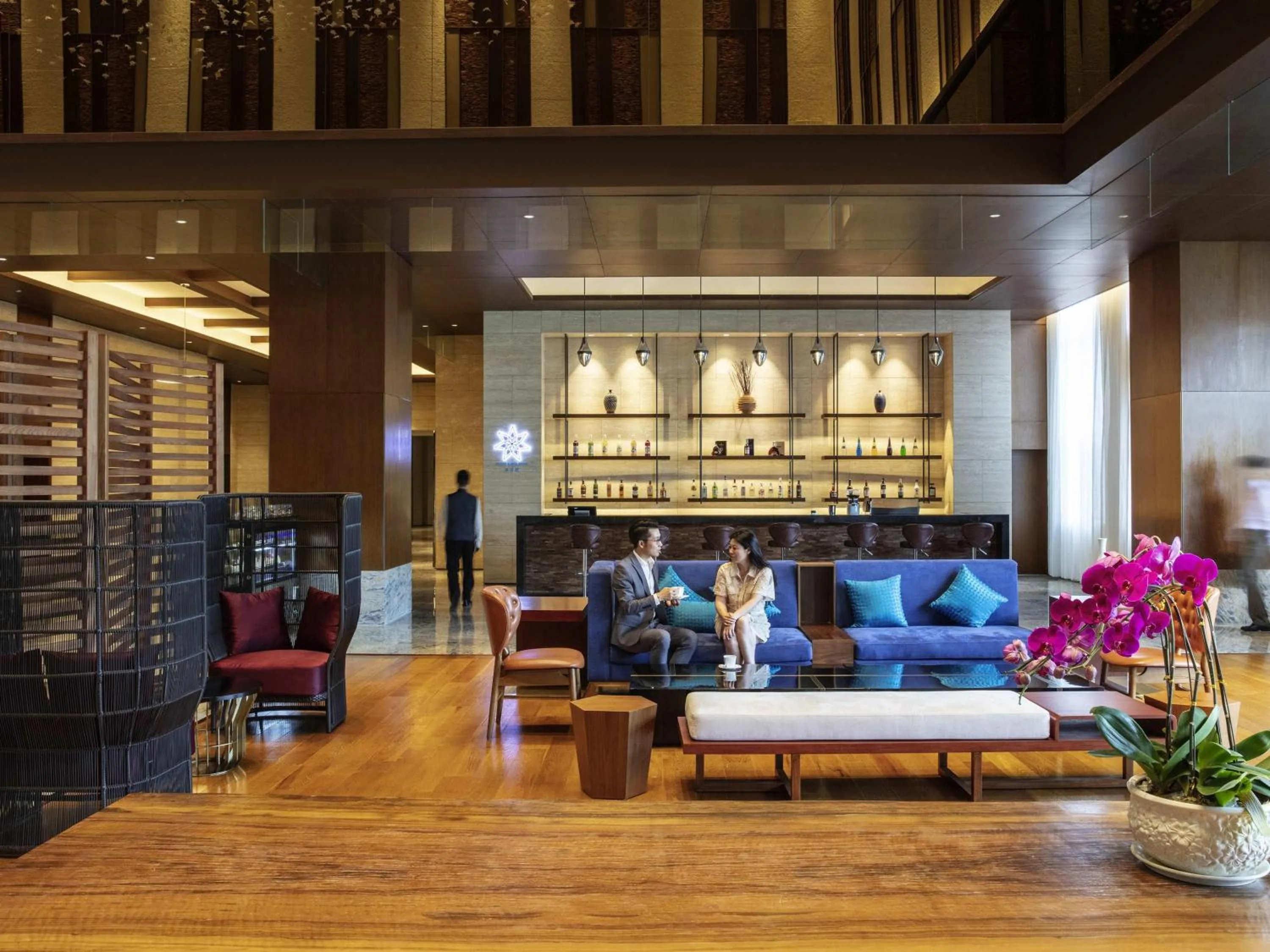 Lounge or bar in Pullman Changbaishan Resort