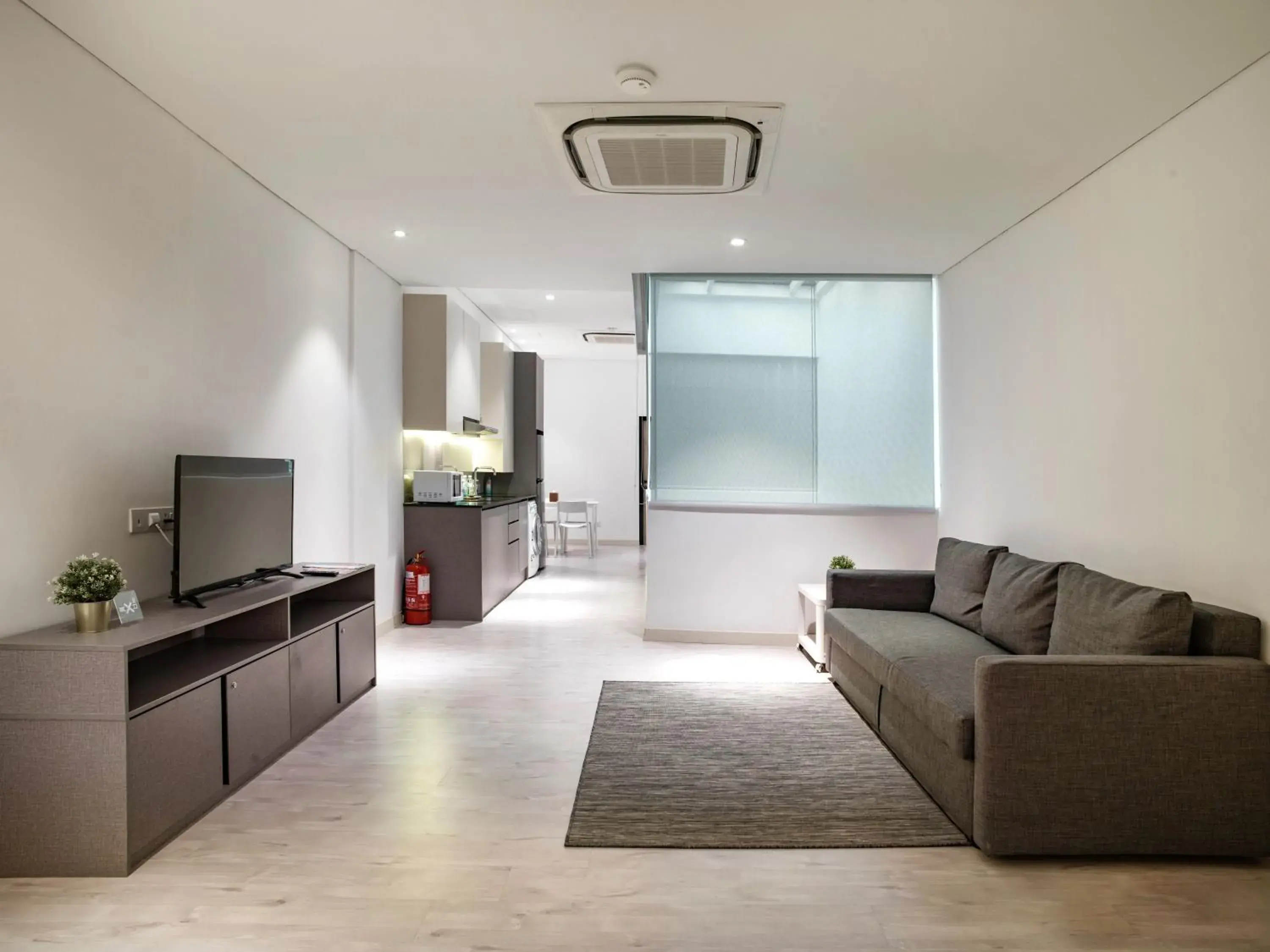 Living room in Magazine Vista Hotel Managed by The Ascott Limited Living room in Magazine Vista Hotel Managed by The Ascott Limited