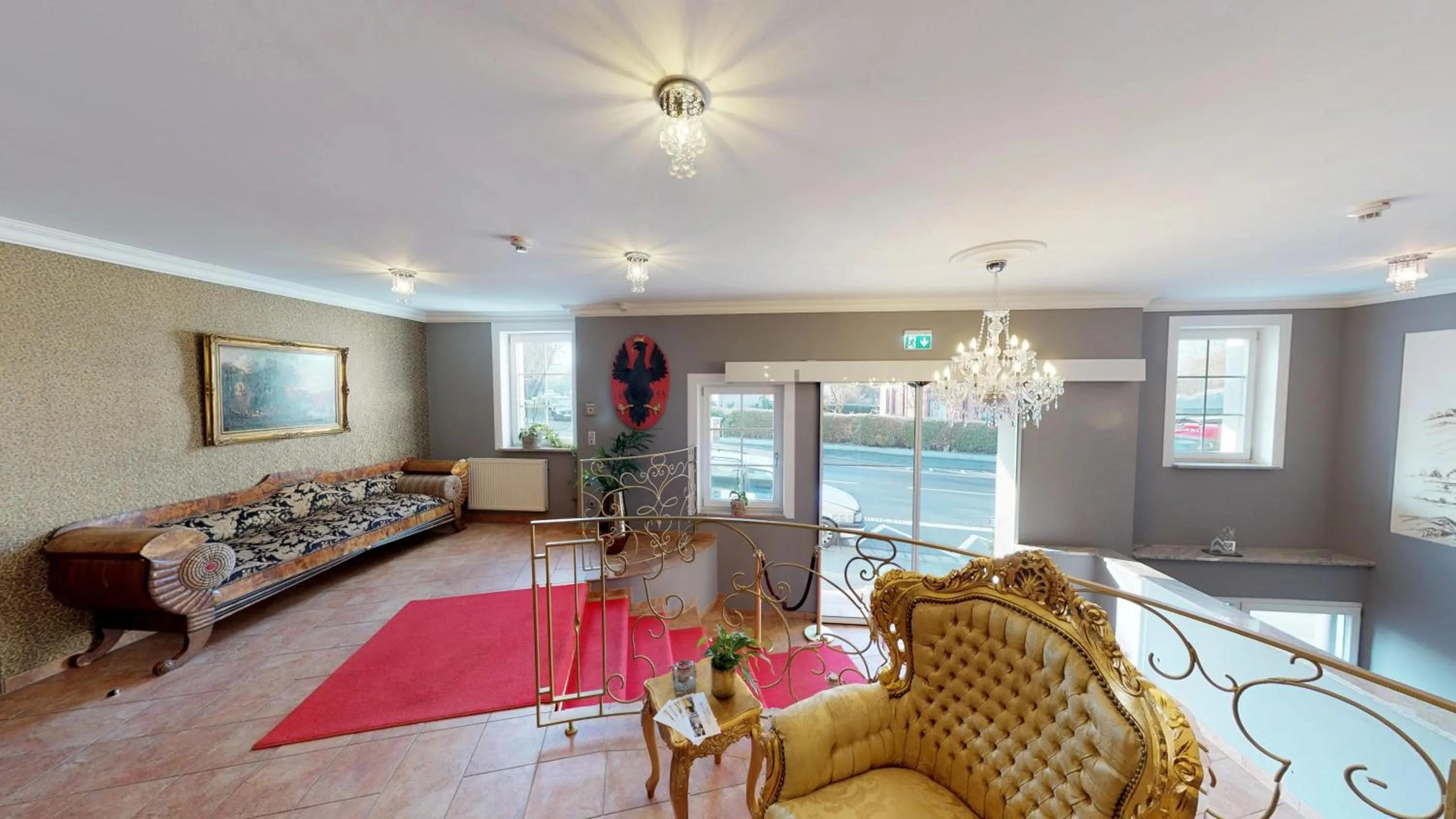 Lobby or reception in Hotel Residenz23