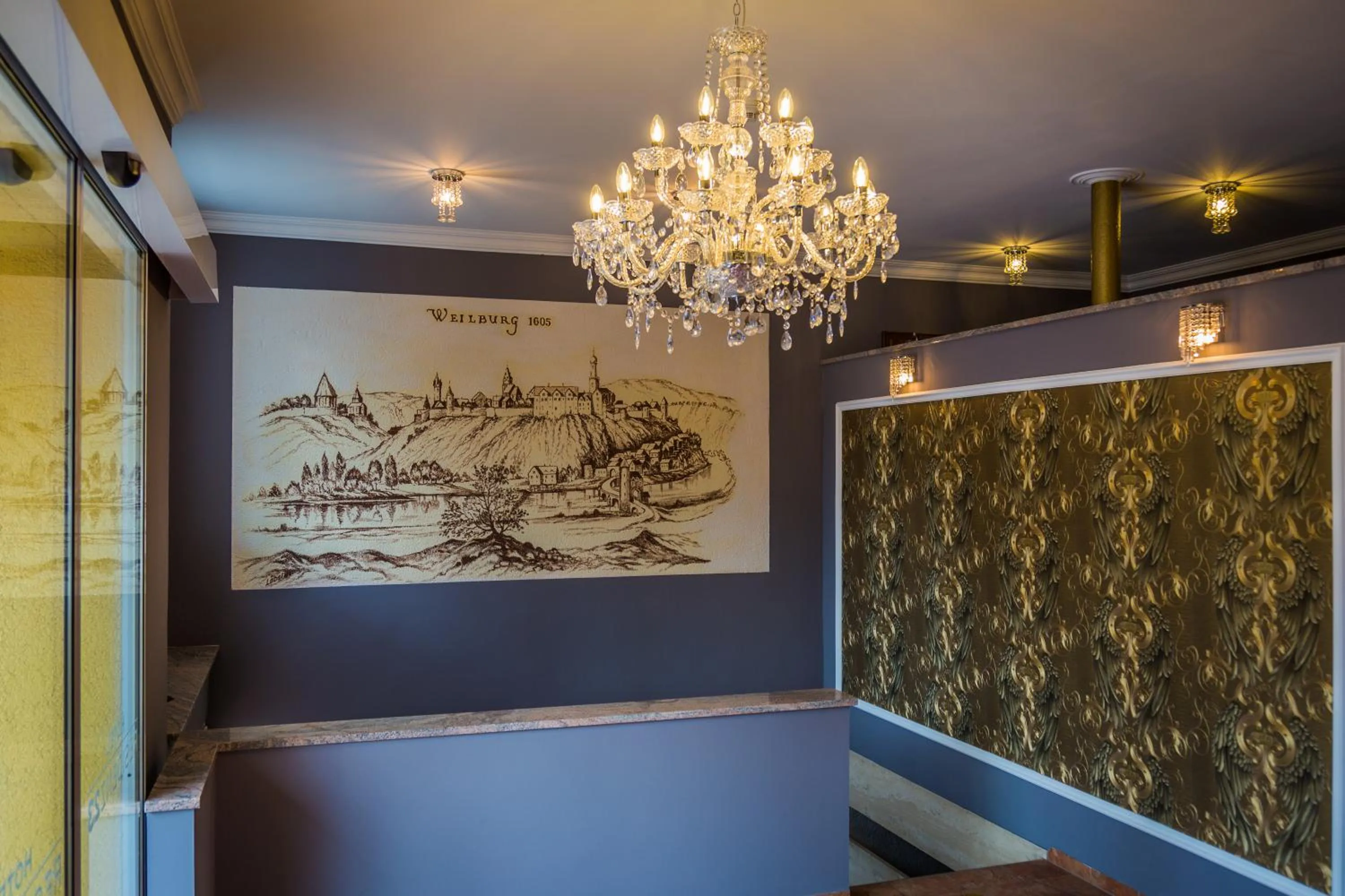 Lobby or reception in Hotel Residenz23