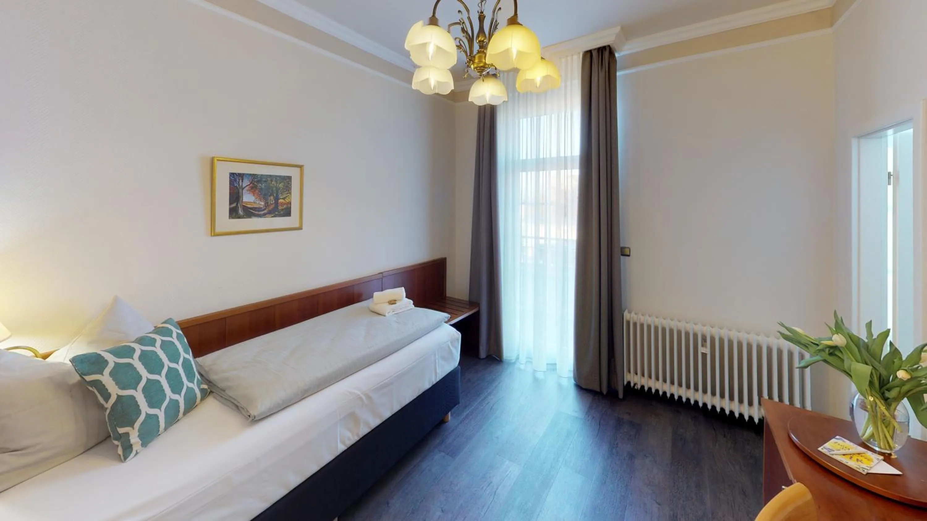 Photo of the whole room, Bed in Hotel Residenz23