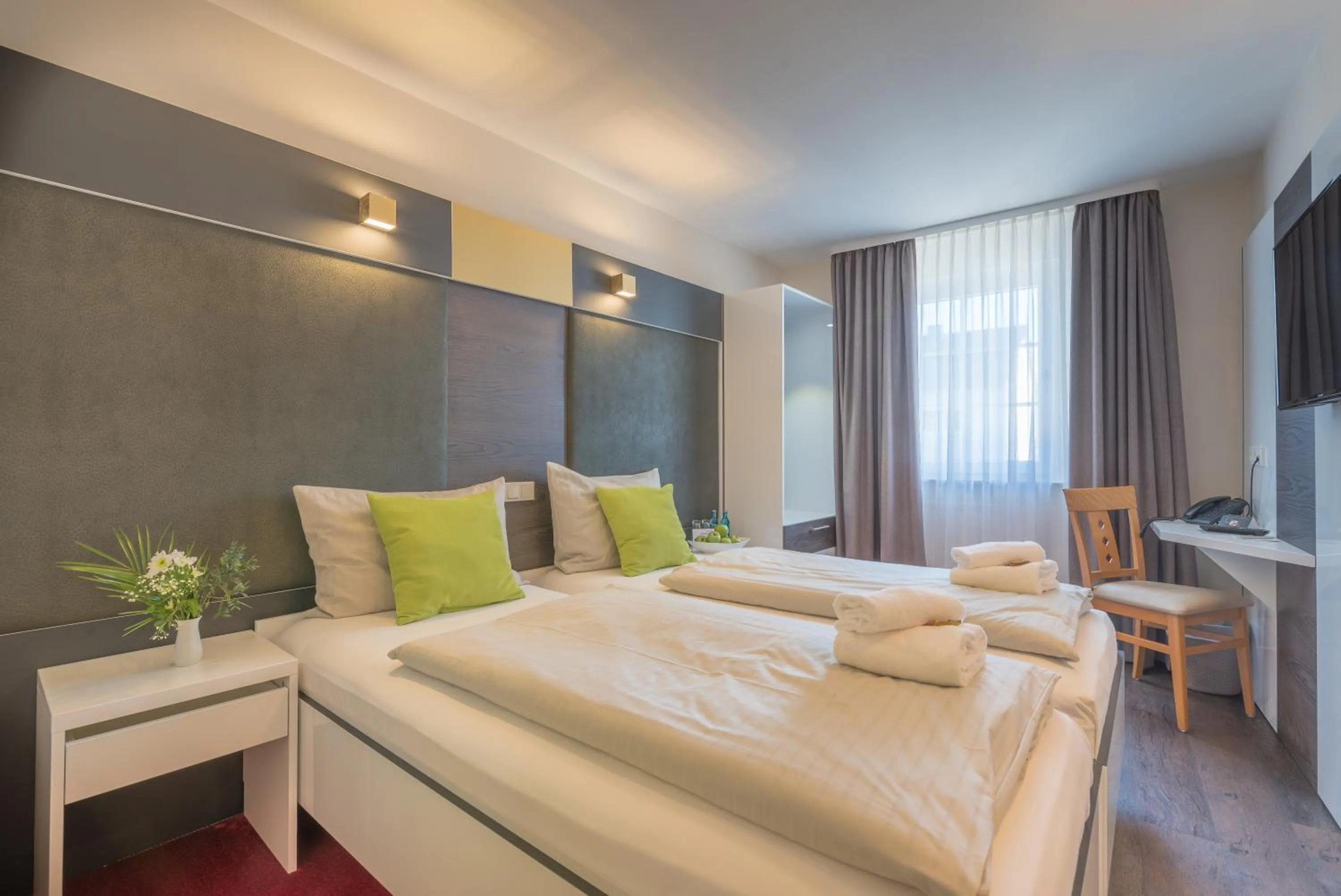 Photo of the whole room, Bed in Hotel Residenz23