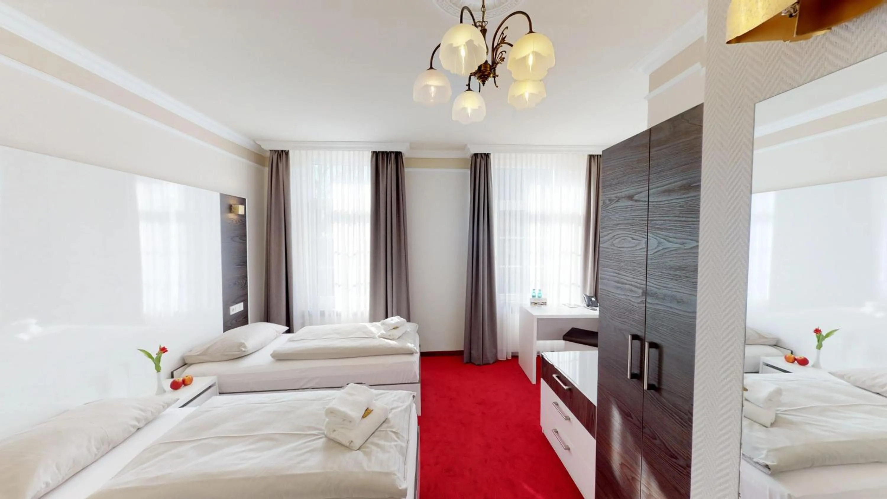 Photo of the whole room, Bed in Hotel Residenz23