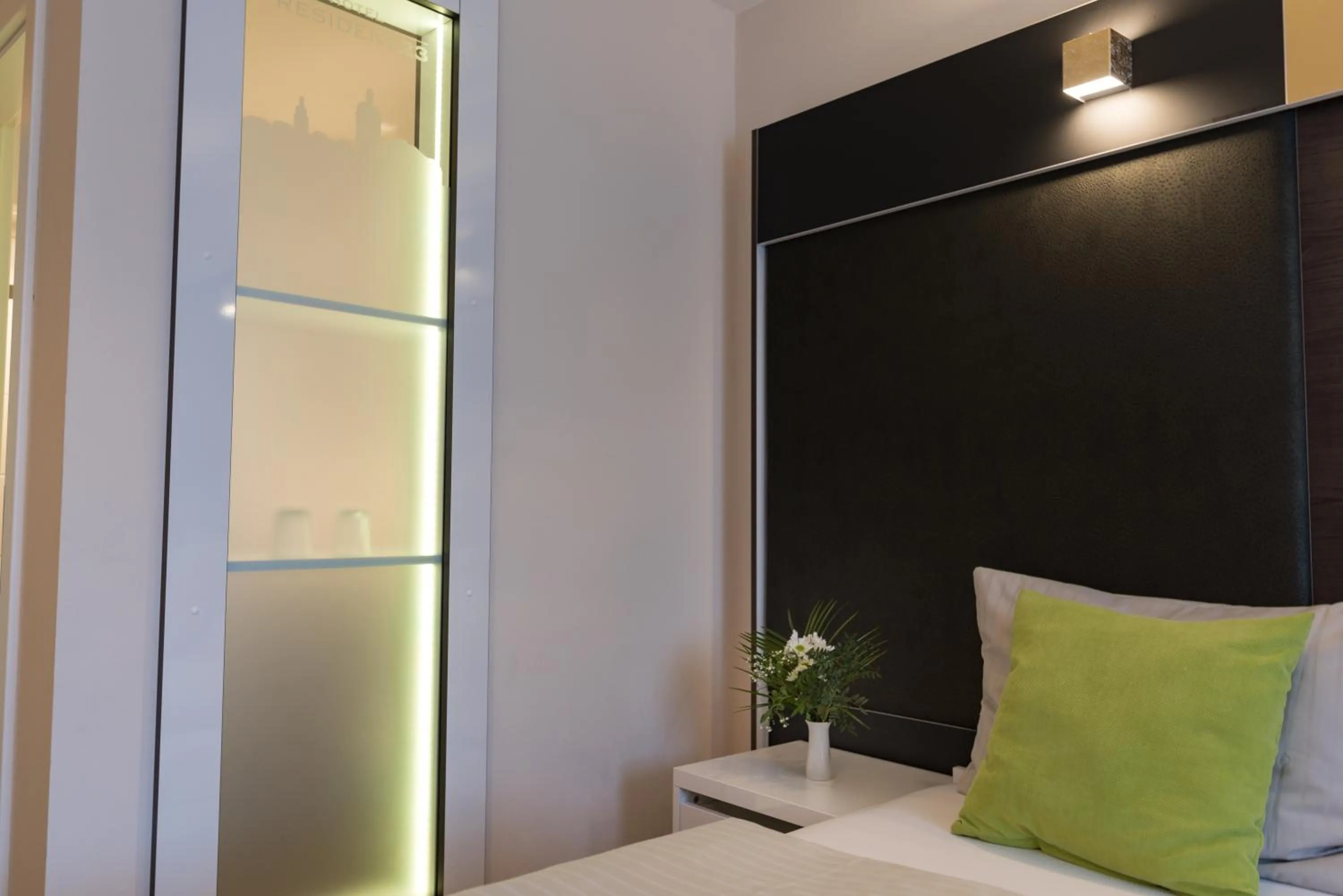 Photo of the whole room, Bed in Hotel Residenz23