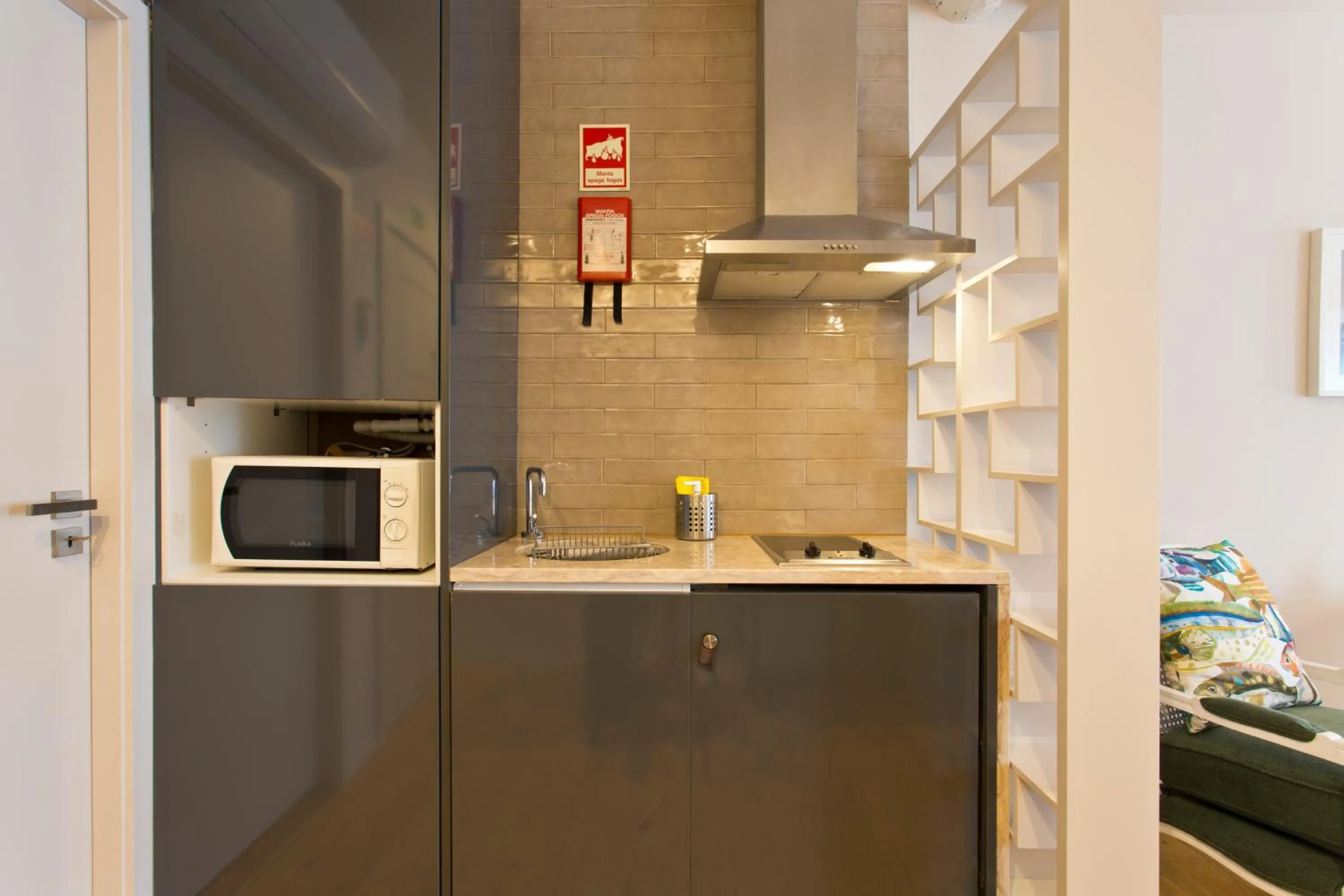 Kitchen or kitchenette in RVA - Gustave Eiffel Apartments