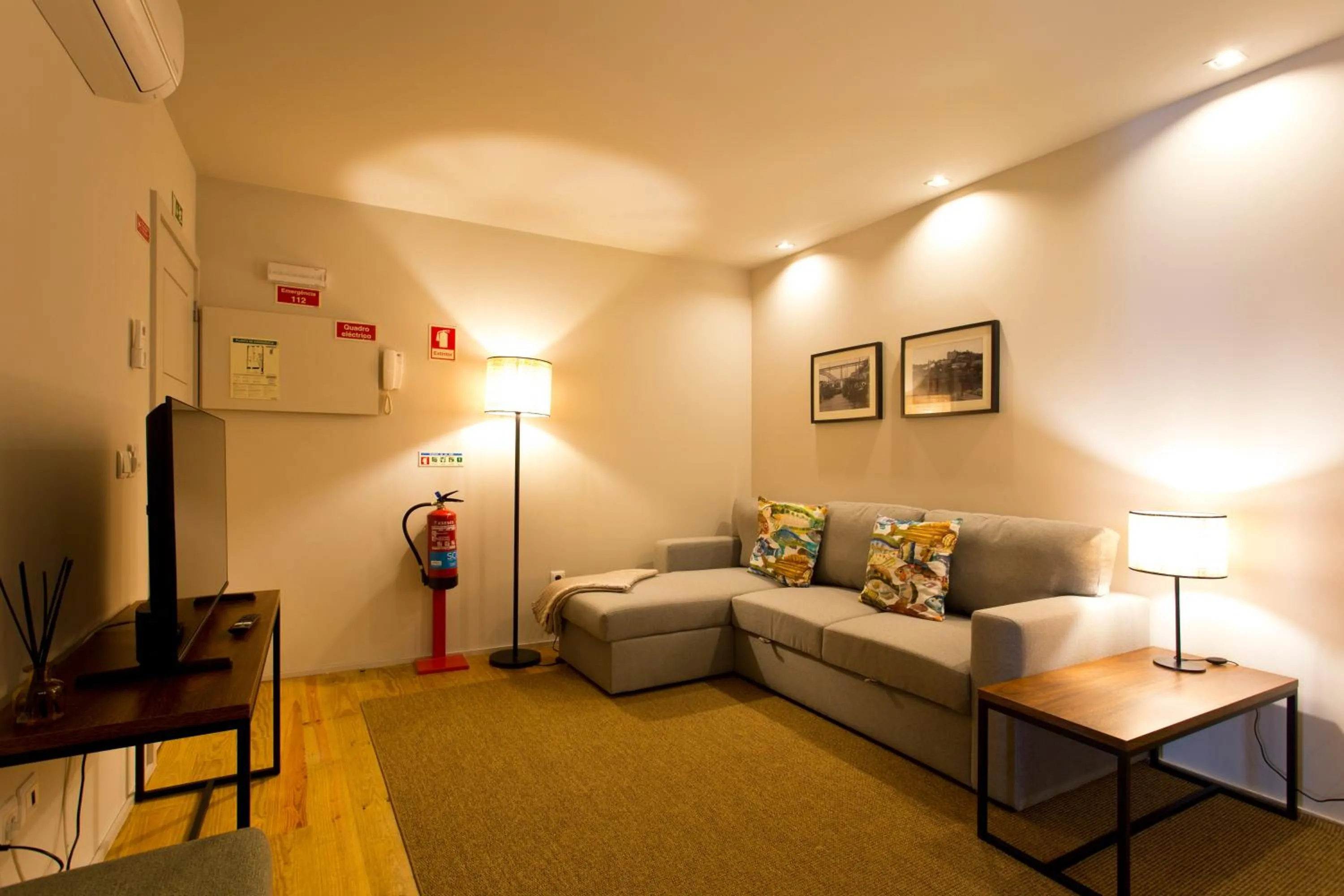 Seating area in RVA - Gustave Eiffel Apartments