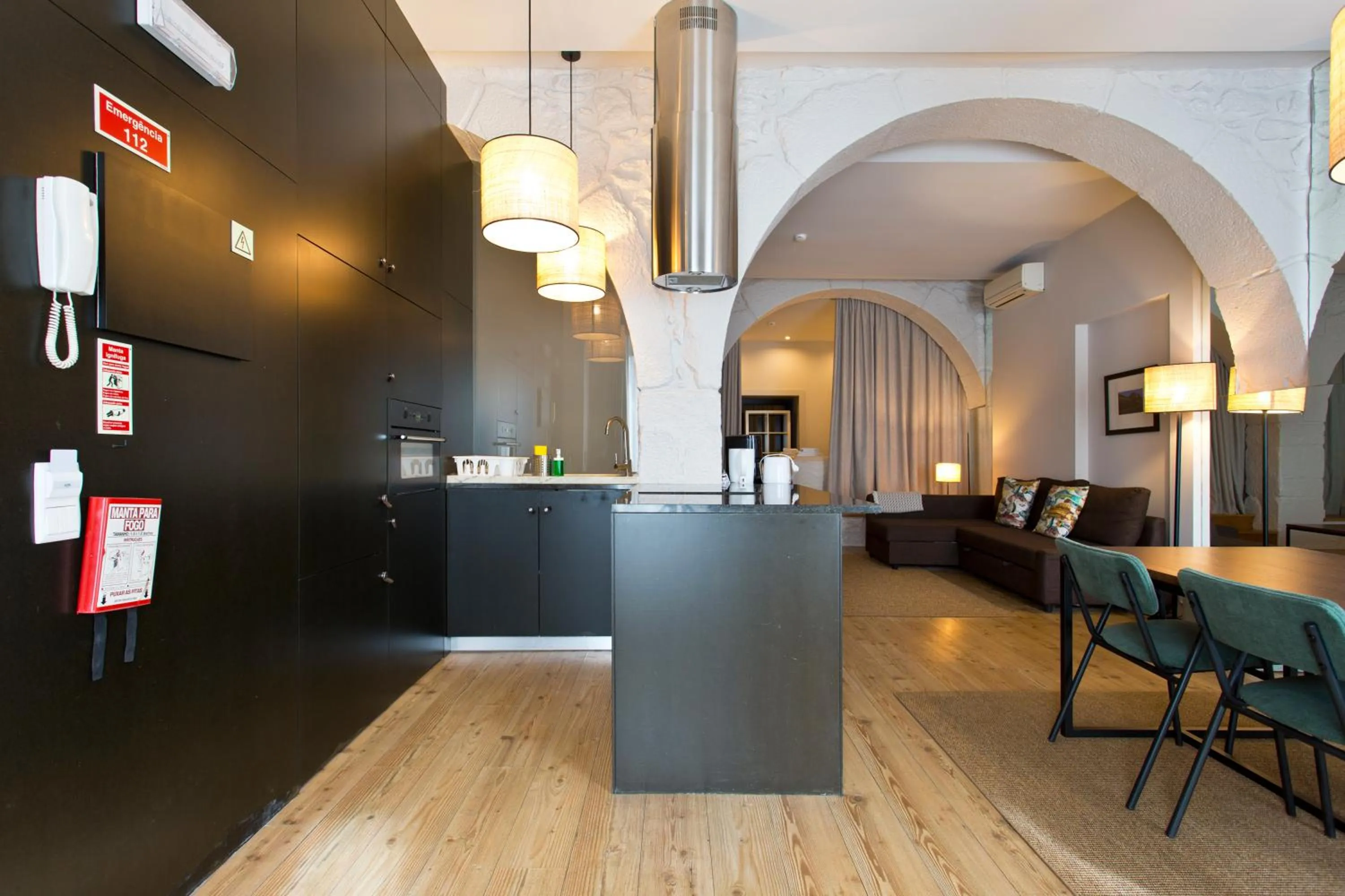 kitchen in RVA - Gustave Eiffel Apartments