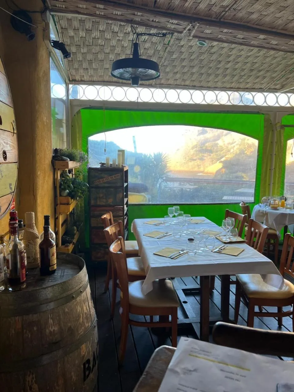Living room in La Calanque de Figuerolles