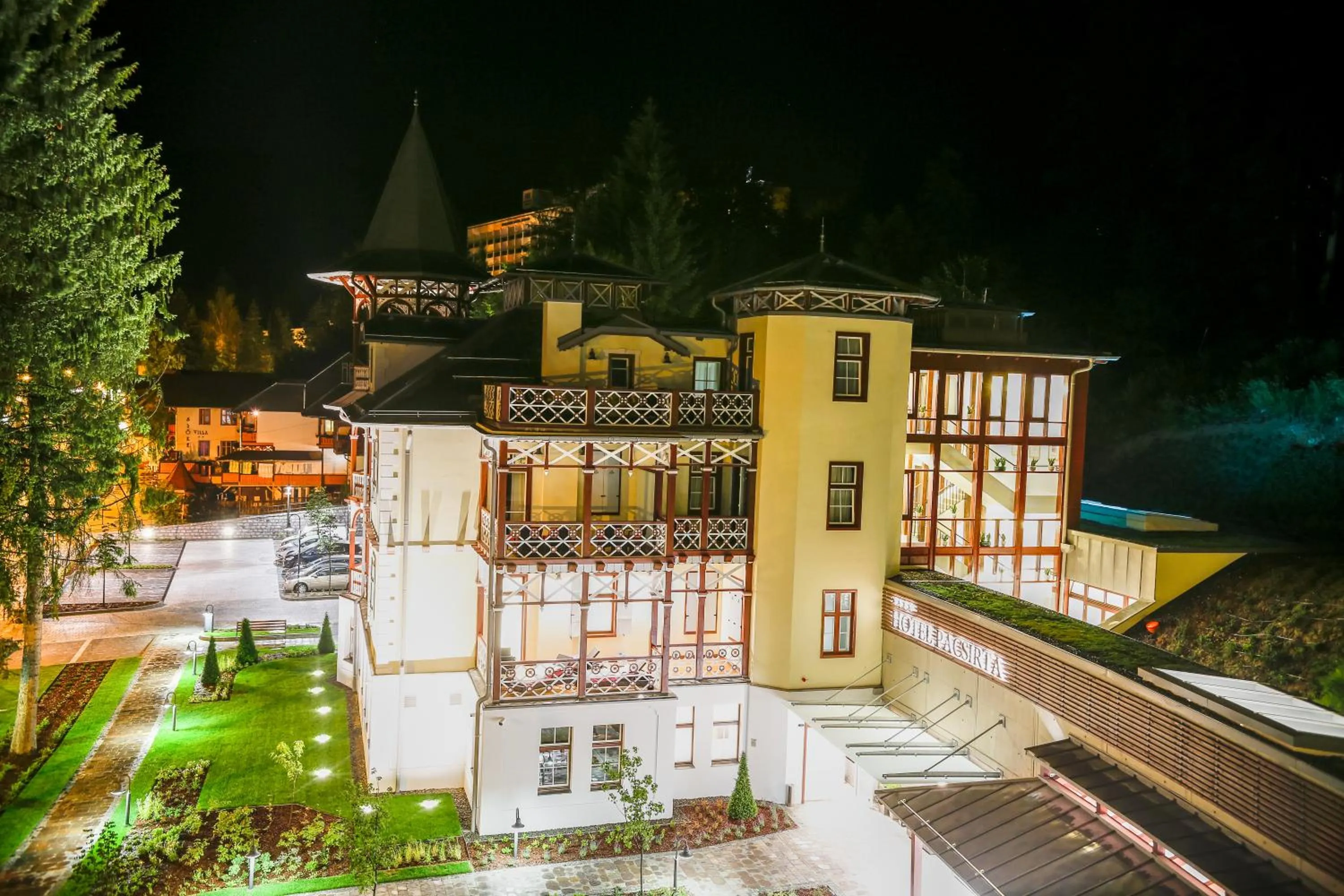 Bird's eye view in Hotel Pacsirta