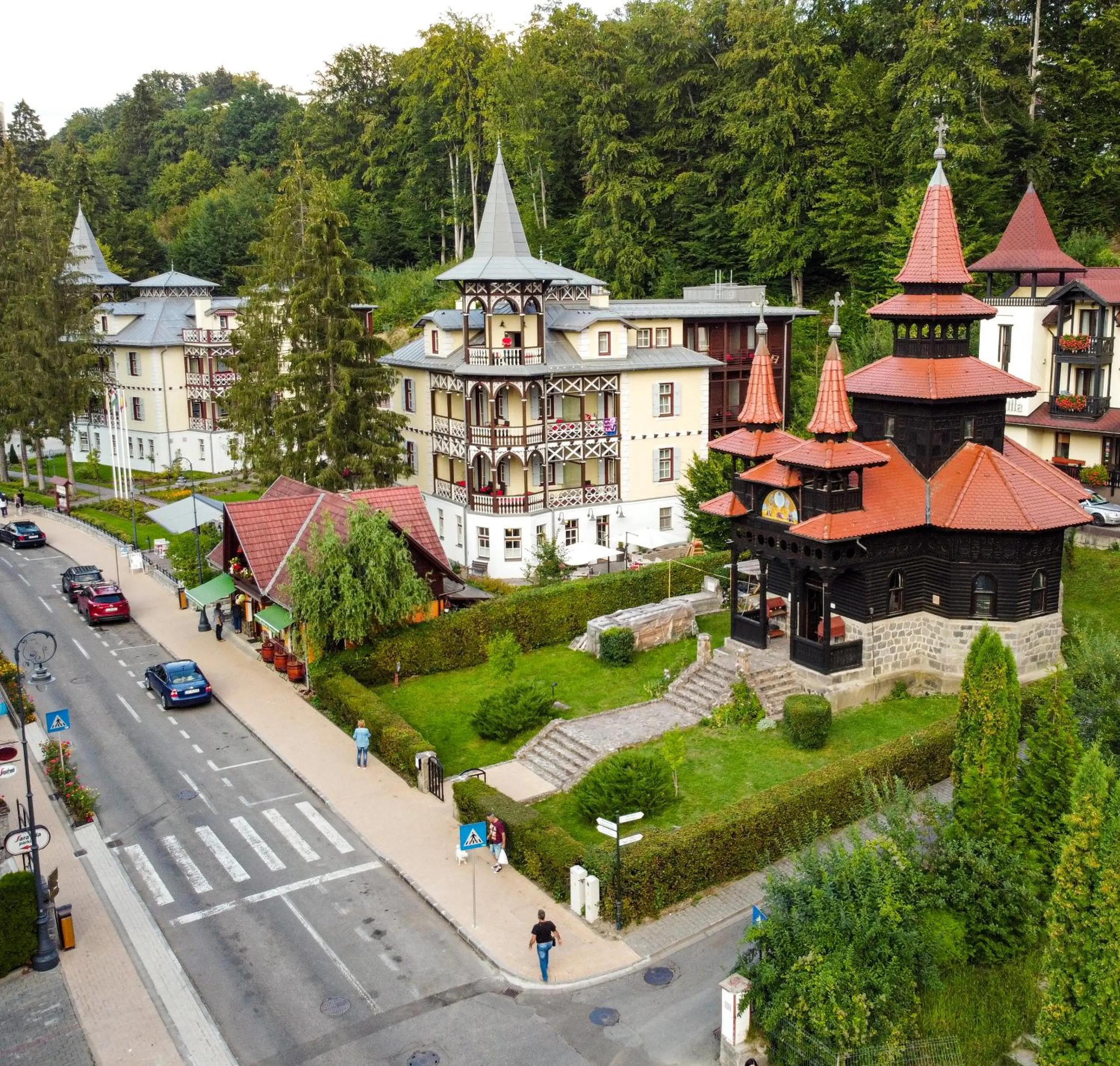 Bird's eye view in Hotel Pacsirta