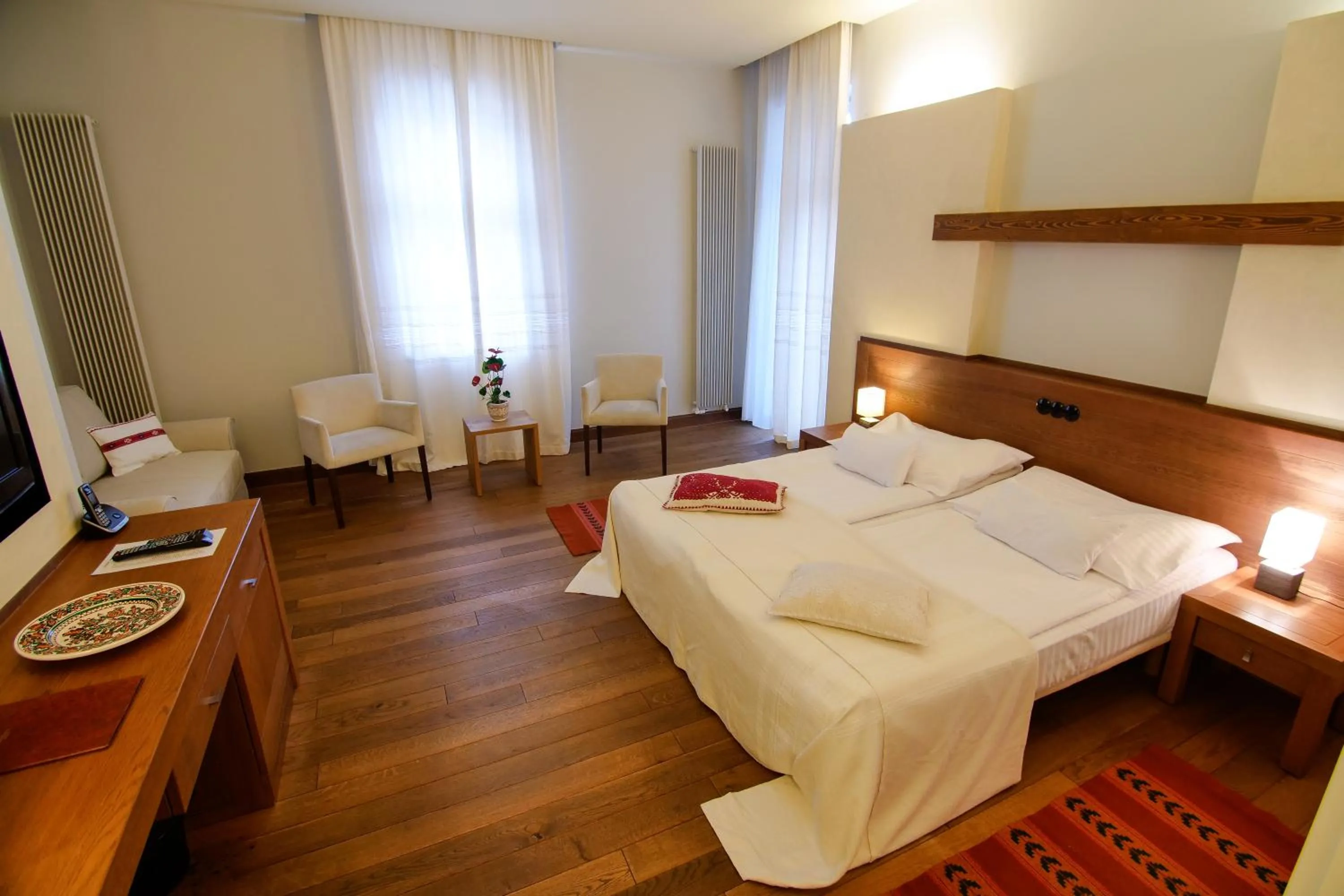 Bed in Hotel Pacsirta