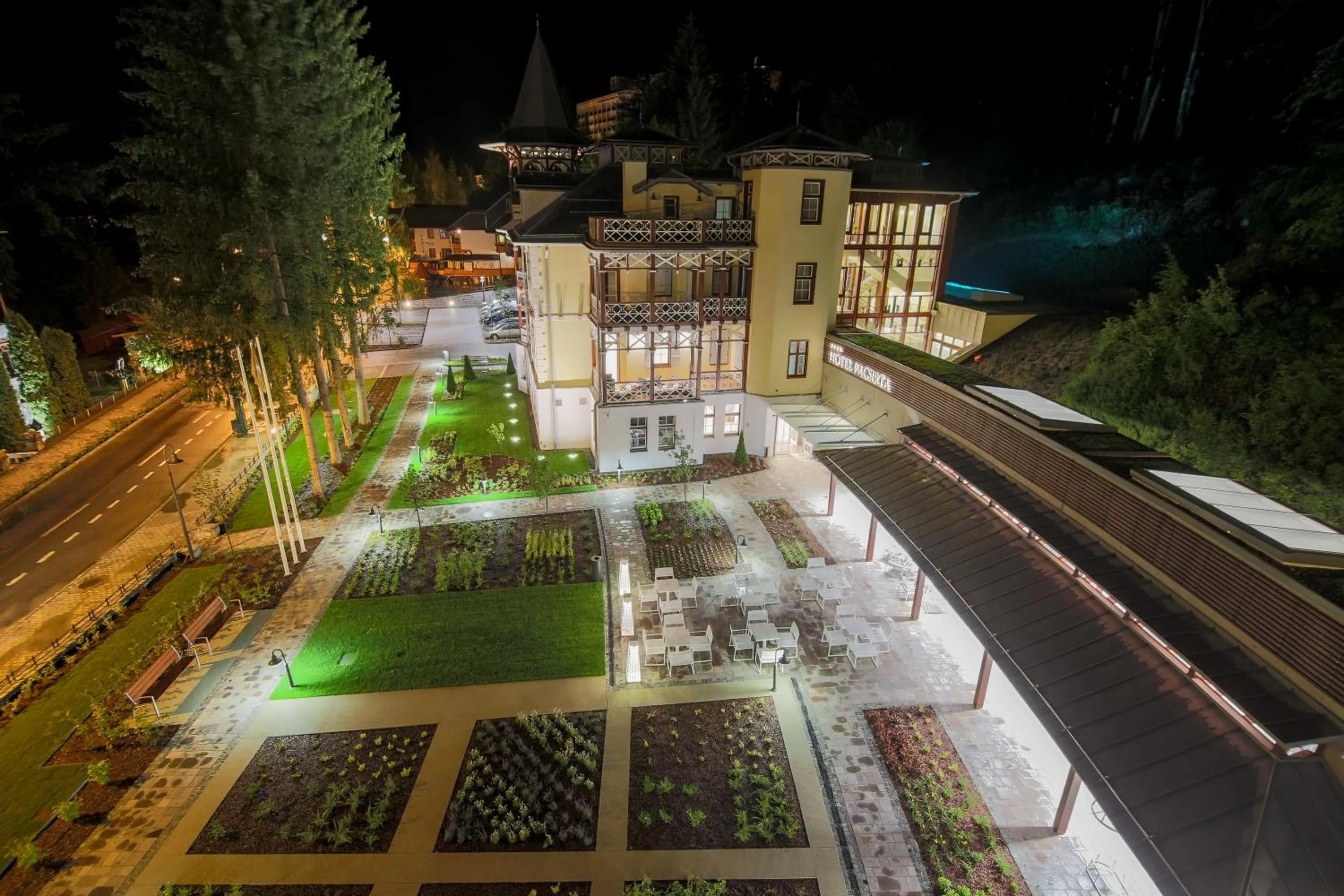 Bird's eye view in Hotel Pacsirta