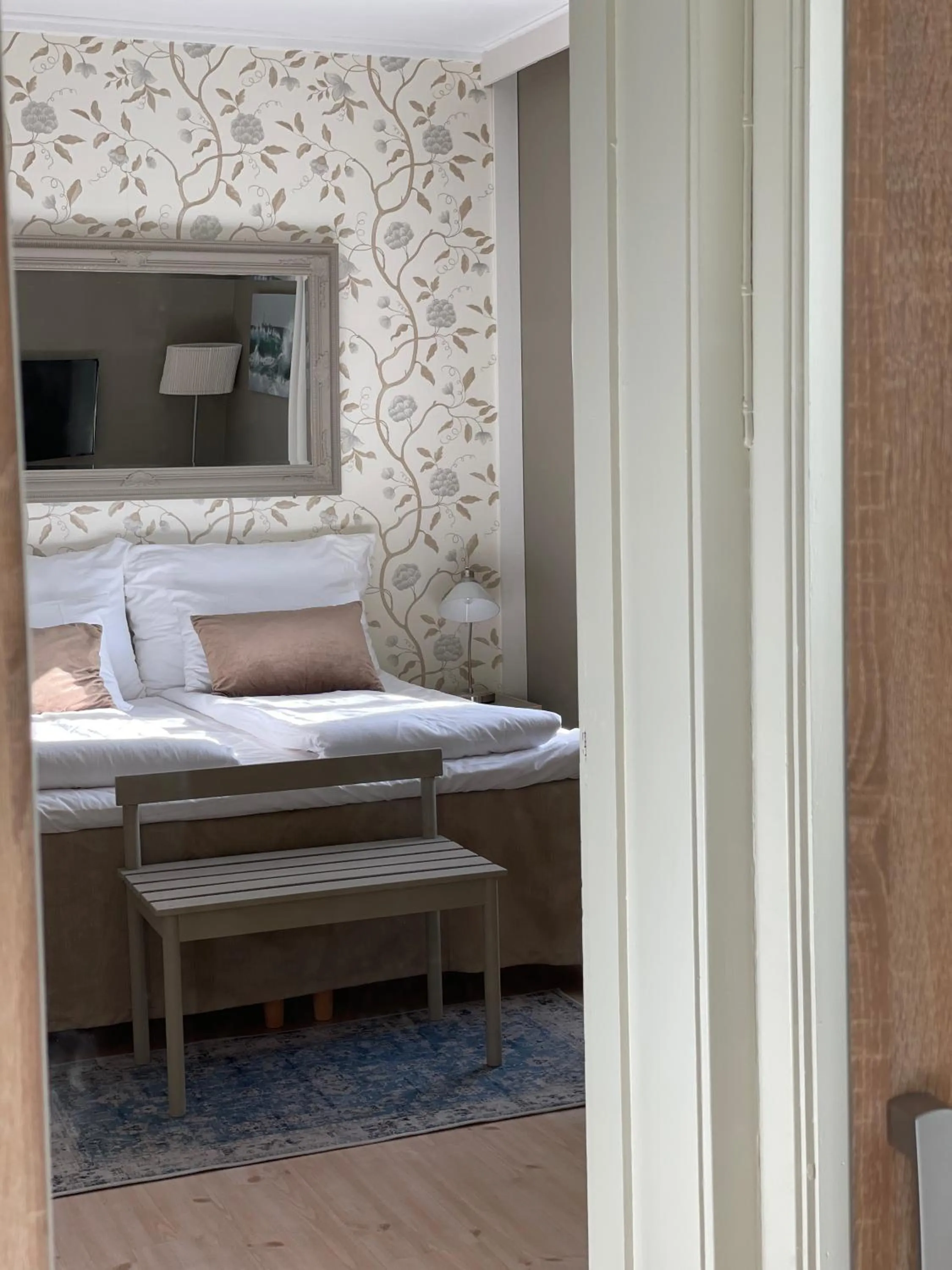 Photo of the whole room, Bed in Risør Hotel