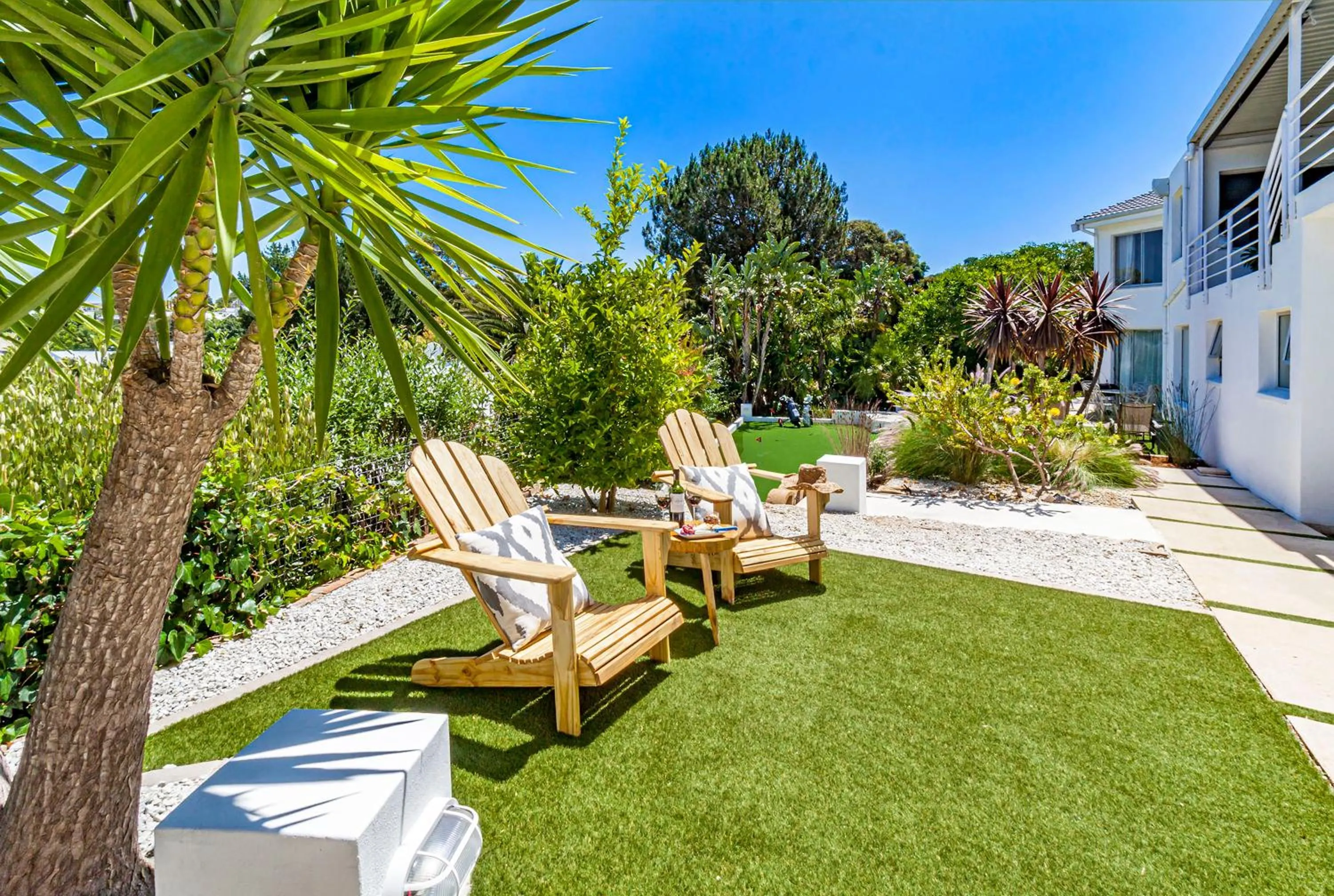 Garden in Morgen Guesthouse Somerset West