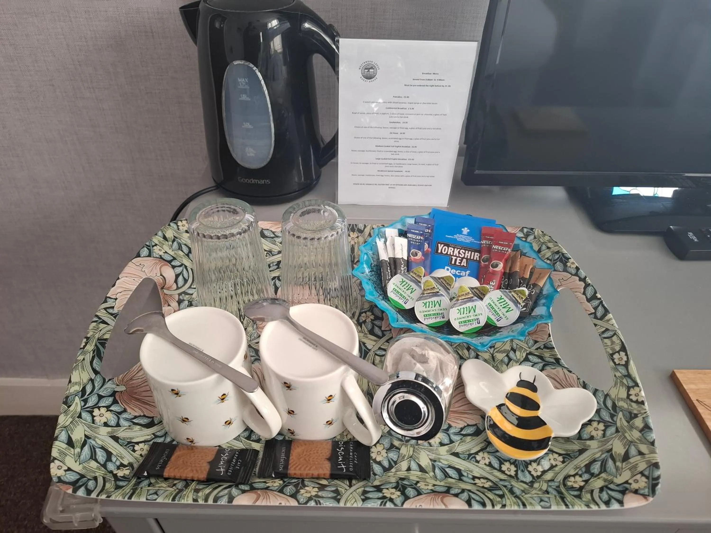 Coffee/tea facilities in Westbrook Lodge Guest House