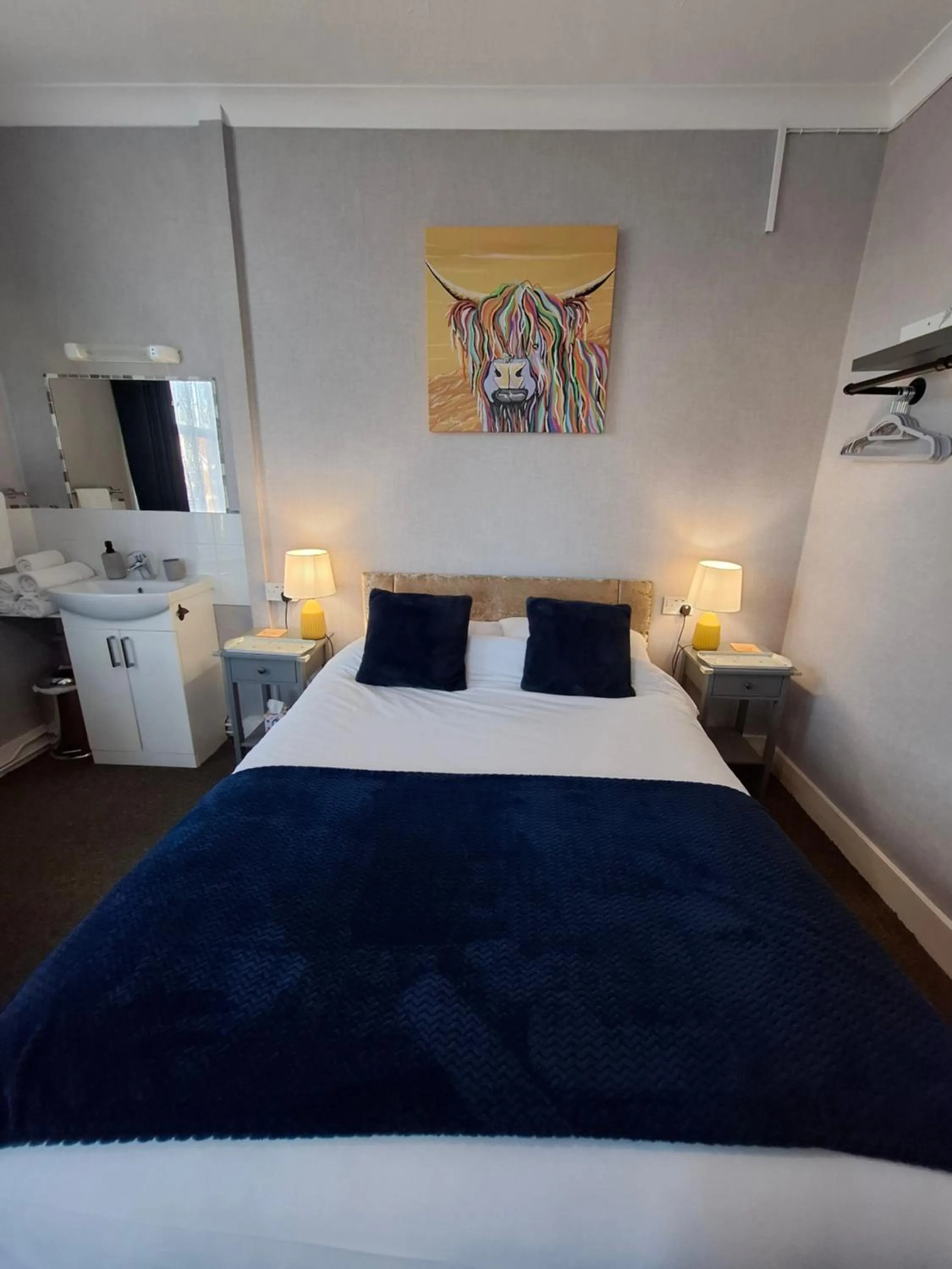 Bed in Westbrook Lodge Guest House