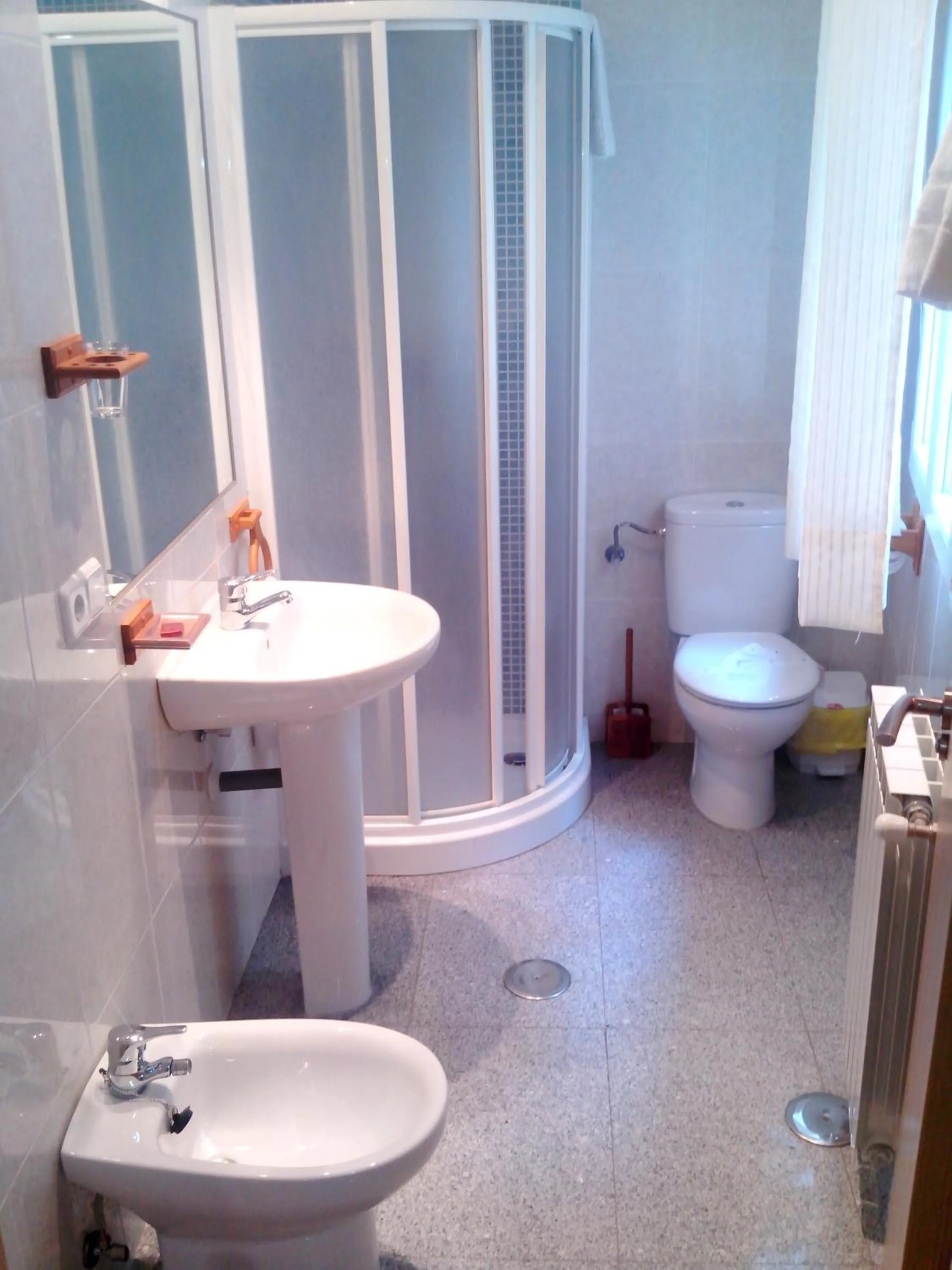 Bathroom in Hotel RC Ramon y Cajal