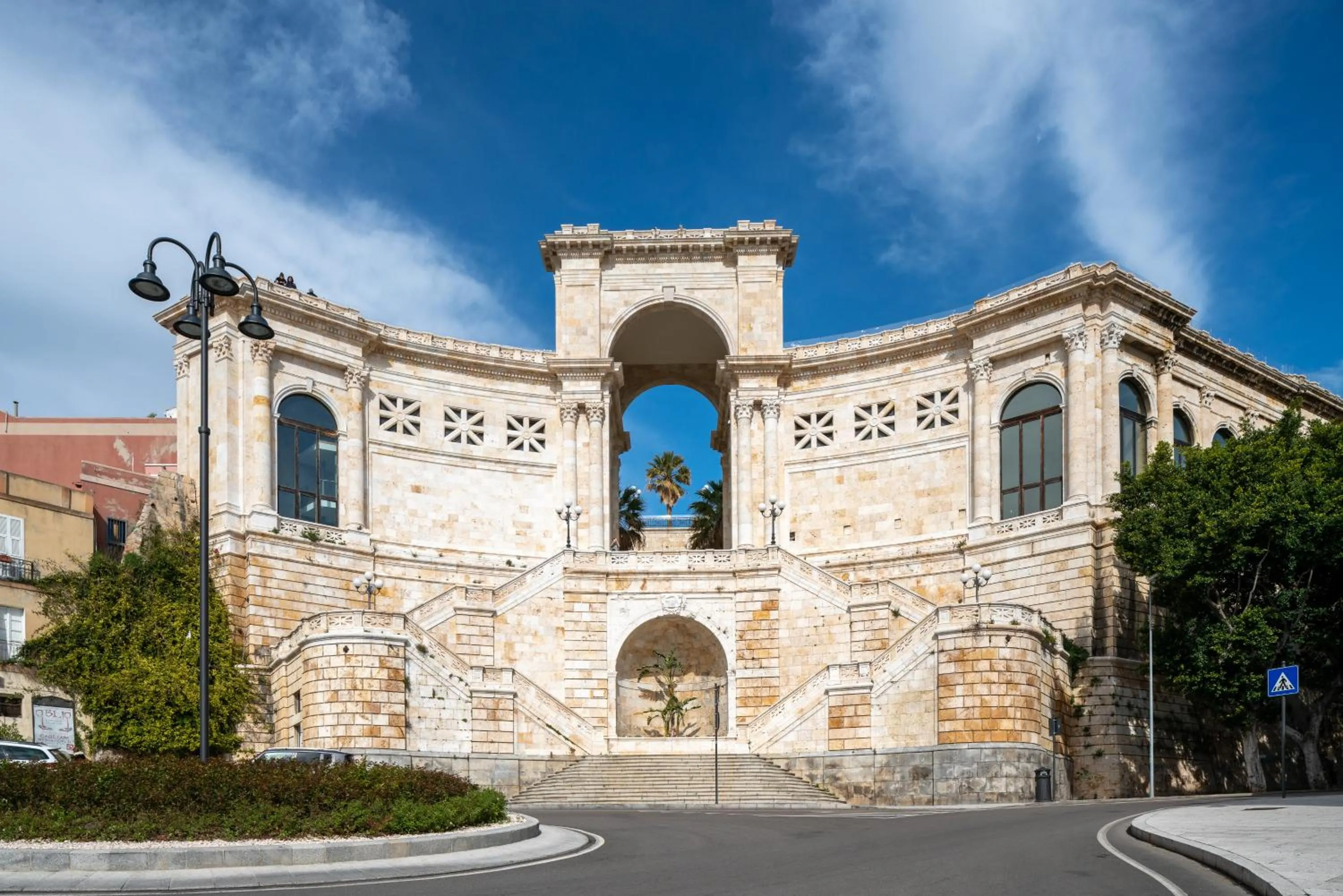Landmark view in Castello House