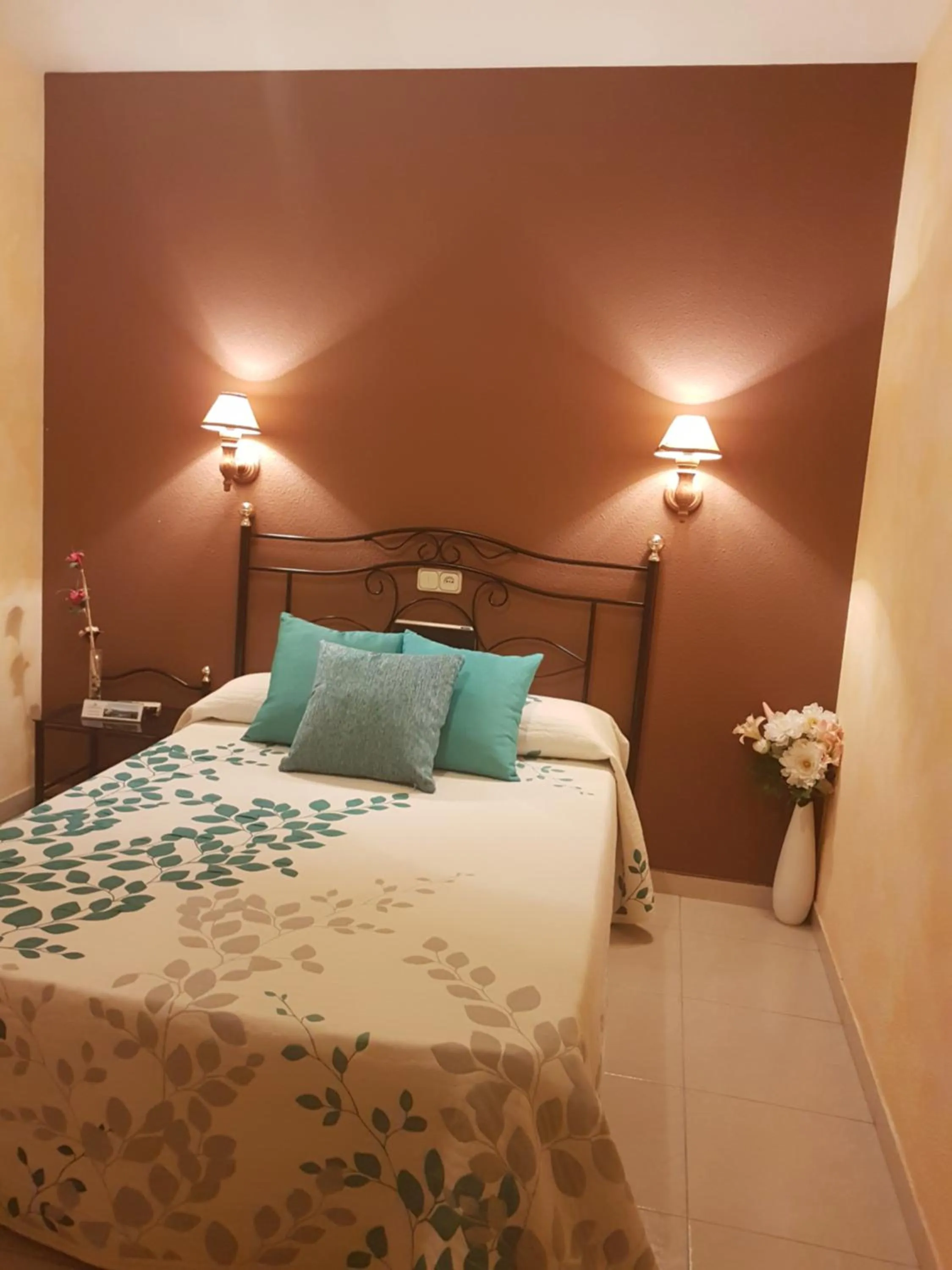 Bed in Hotel Carvajal