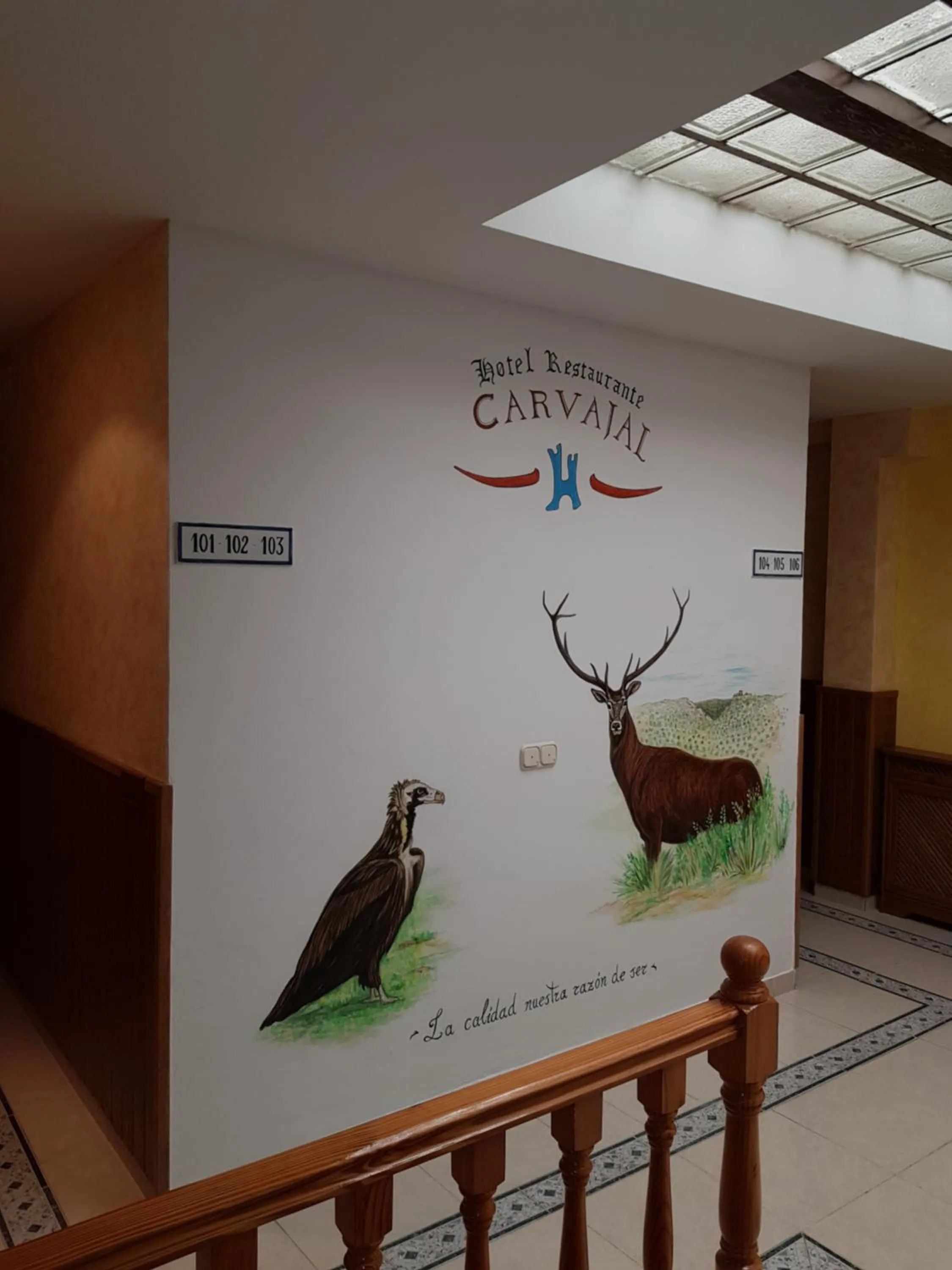 Property building in Hotel Carvajal