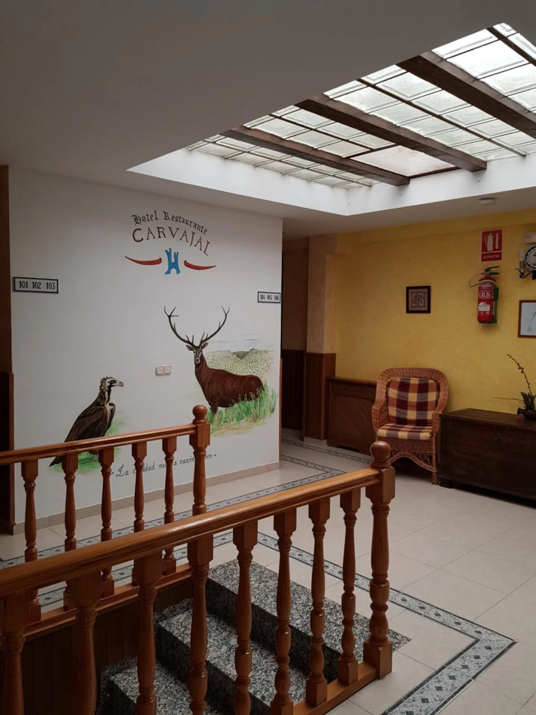 Property building in Hotel Carvajal