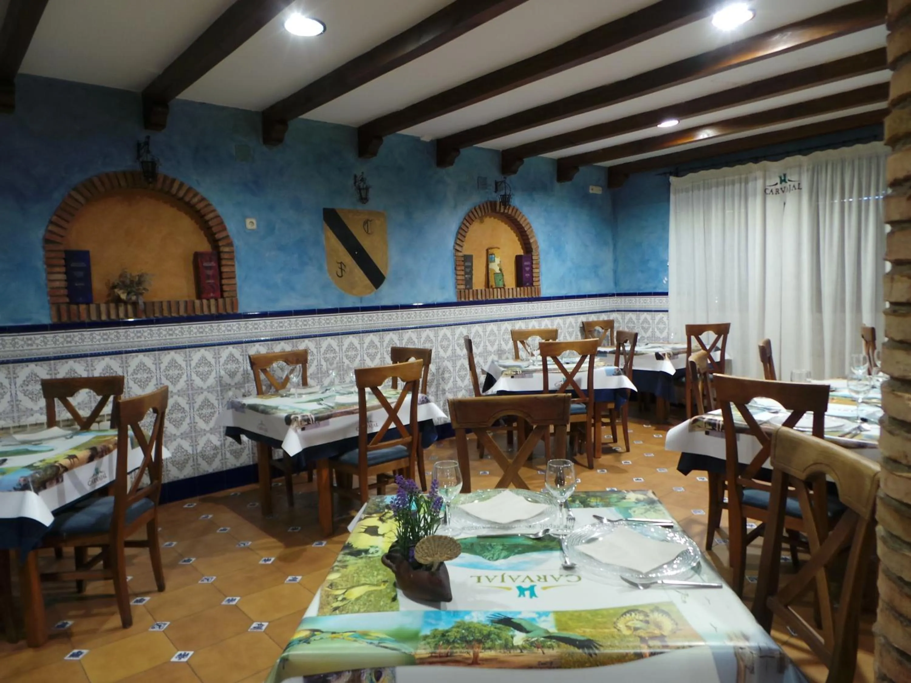 Restaurant/places to eat in Hotel Carvajal