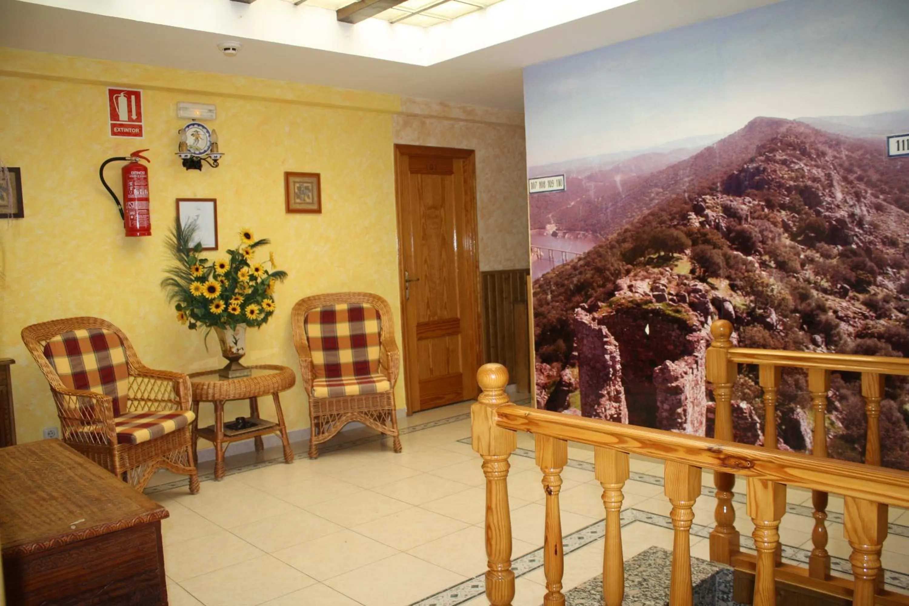 Living room in Hotel Carvajal