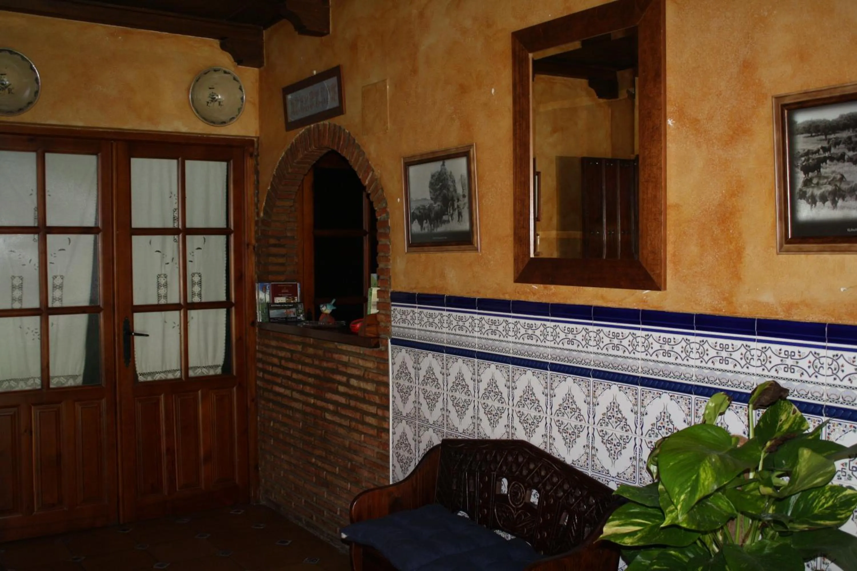 Lobby or reception in Hotel Carvajal